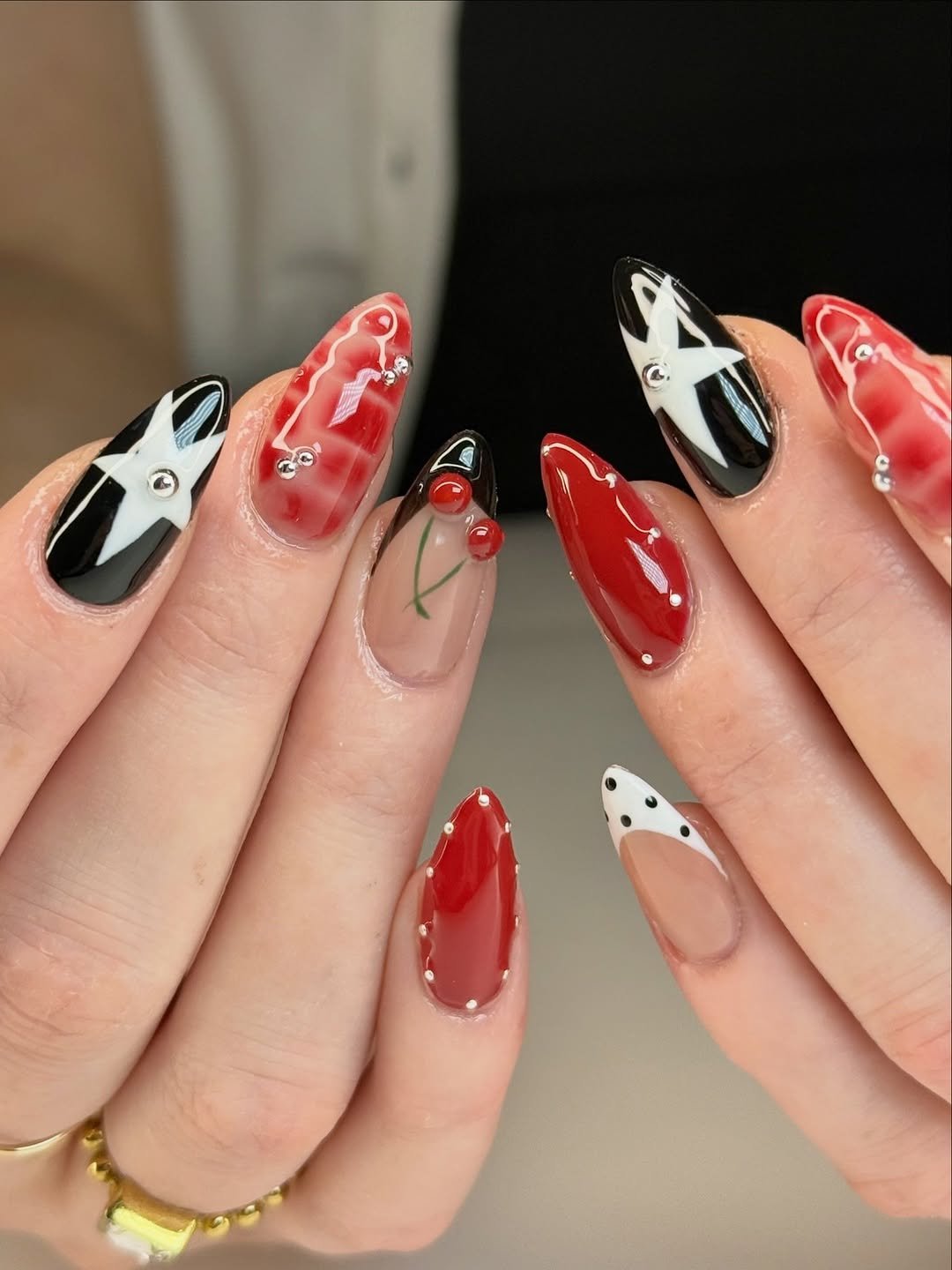 Photo shared by ♡‧₊˚ angels touch‧₊˚ ♡ - winnipeg nail artist on March 30, 2026 tagging @morganvalerie_. May be an image of one or more people, fingernails and text.