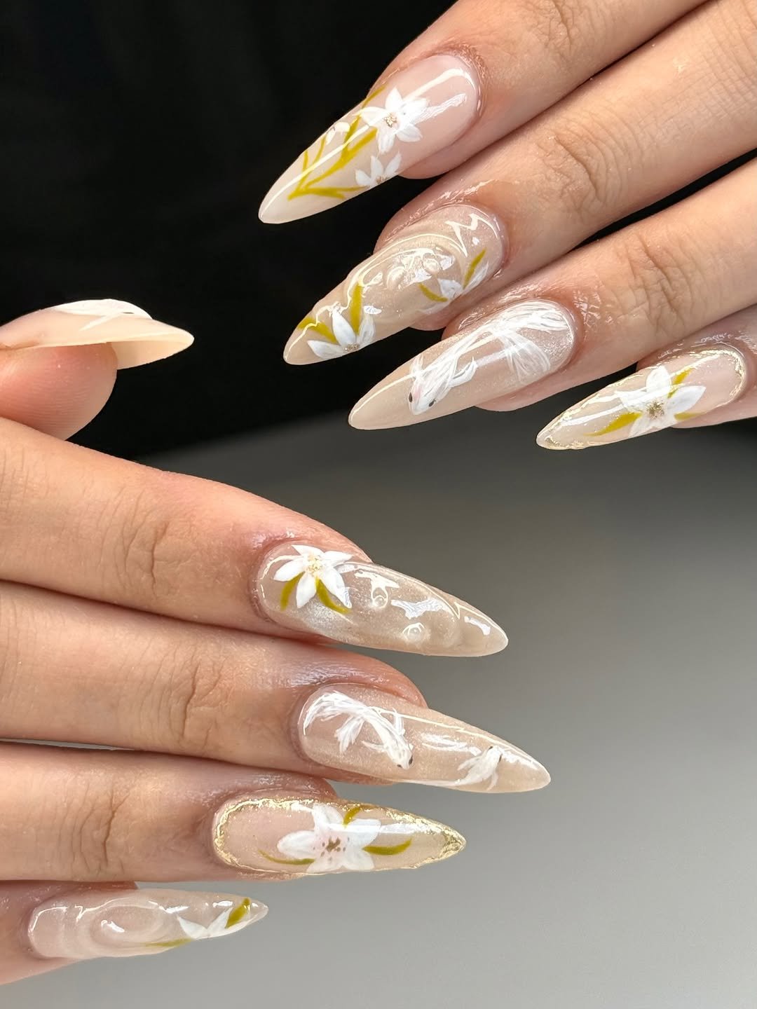 Photo shared by ♡‧₊˚ angels touch‧₊˚ ♡ - winnipeg nail artist on April 02, 2026 tagging @francheska.ax. May be an image of one or more people, fingernails and text.