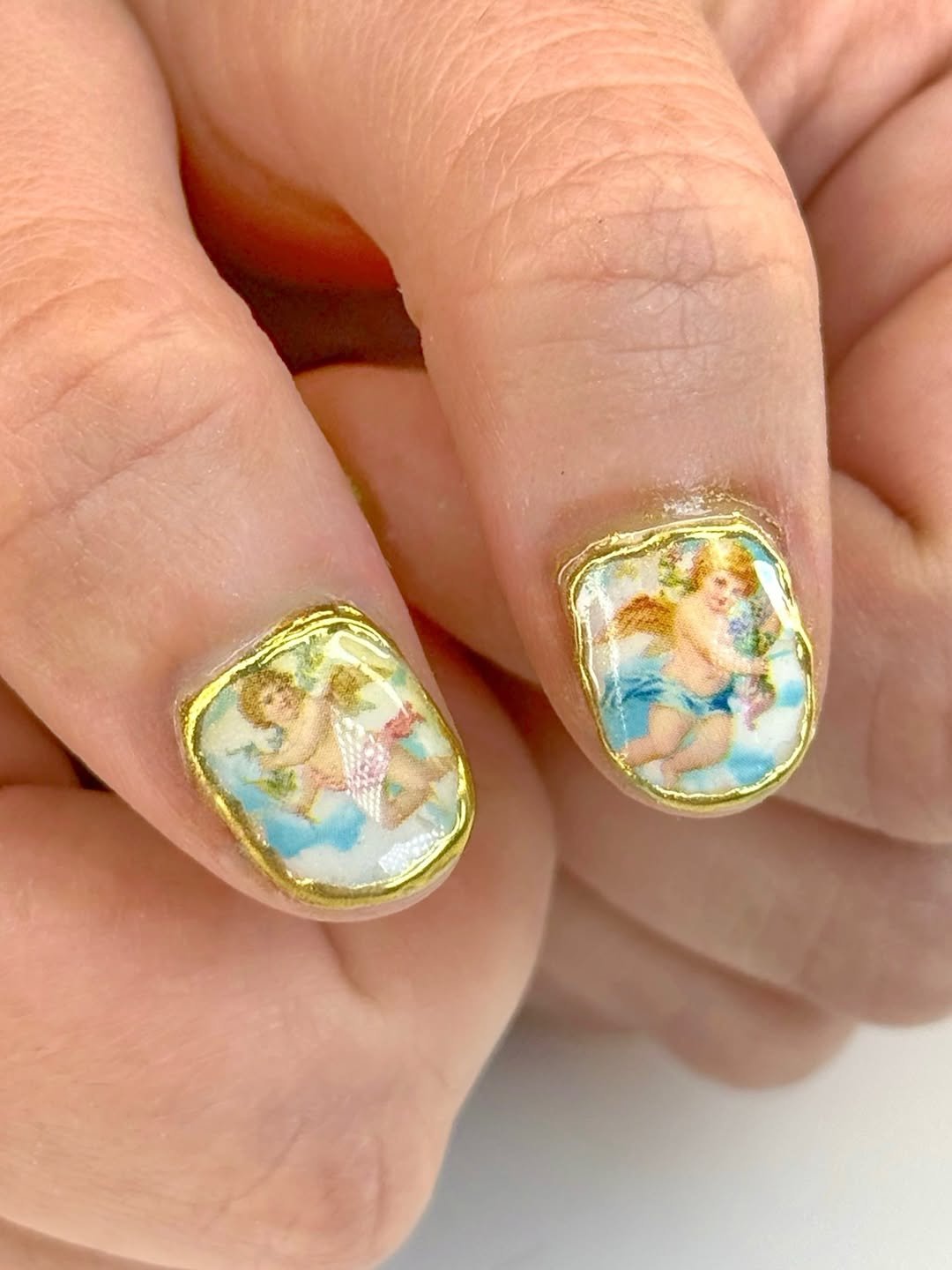 angelstouchbyjhes 게시물 이미지: my nails are going to Greece before I...