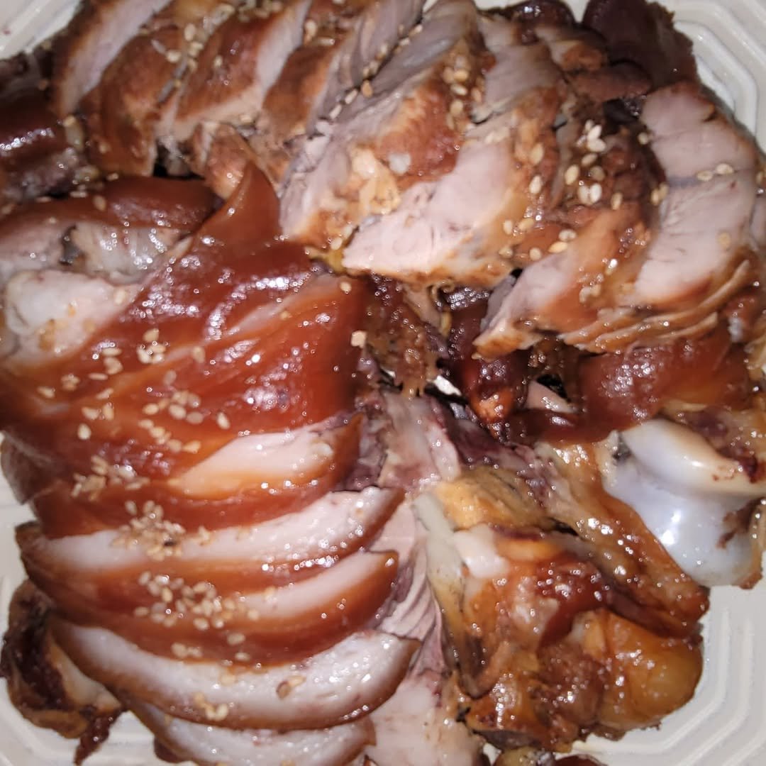 Photo by 안준하 on September 16, 2025. May be an image of pork and text.