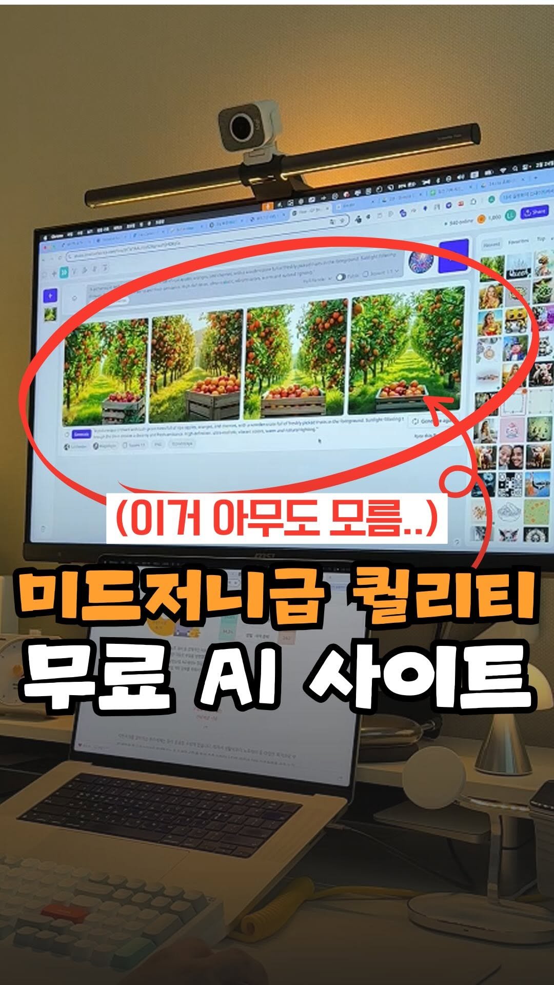 anreto_ 게시물 이미지: 댓글에 '무료'적고 사이트 링크 받기👇

이제 미드저니 돈내고 쓰지 말고
이...