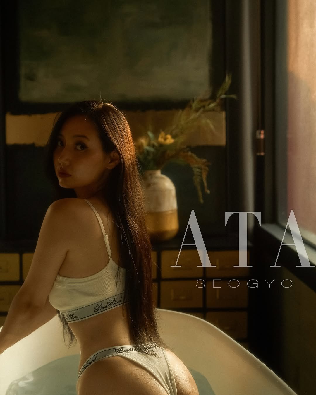 Photo shared by Anu Ujin on September 16, 2025 tagging @atastudio_seogyo. May be an image of bathtub, magazine and text that says 'ATA EOGYO Earis'.