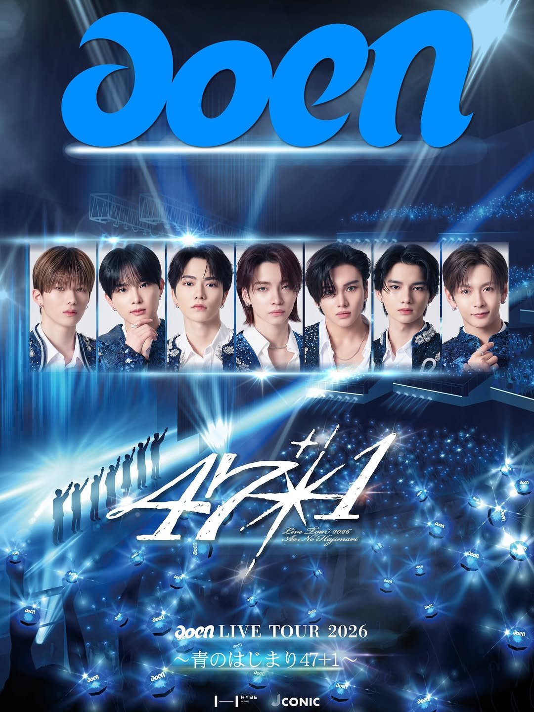 aoen.official 게시물 이미지: 『aoen LIVE TOUR 2026 ～青のはじまり...