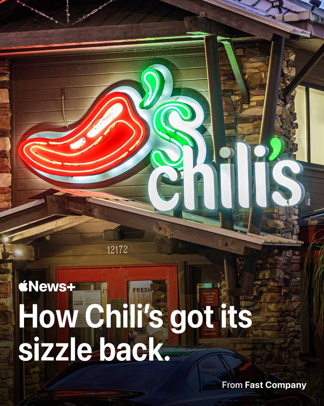 applenews 게시물 이미지: Today, Chili’s is on fire — but it took a...