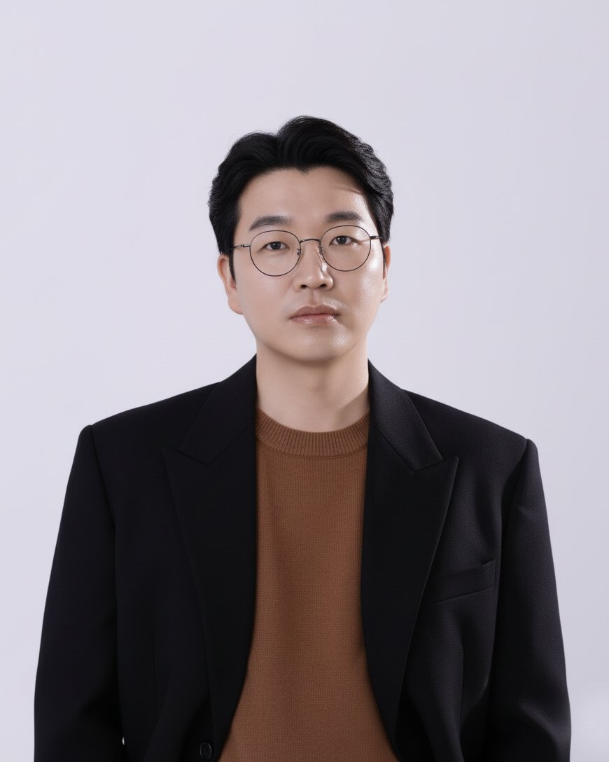 Photo by 감정평가사 오성범 on November 12, 2025. May be an image of duffle coat, eyeglasses, overcoat, turtleneck, blazer and text.