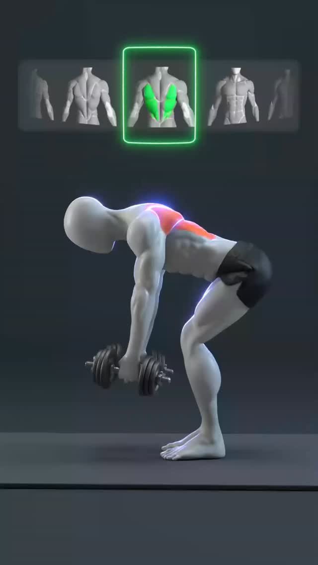 appyoucan 게시물 이미지: 🔥Train Your Back the Right Way with Just Dumbbells
