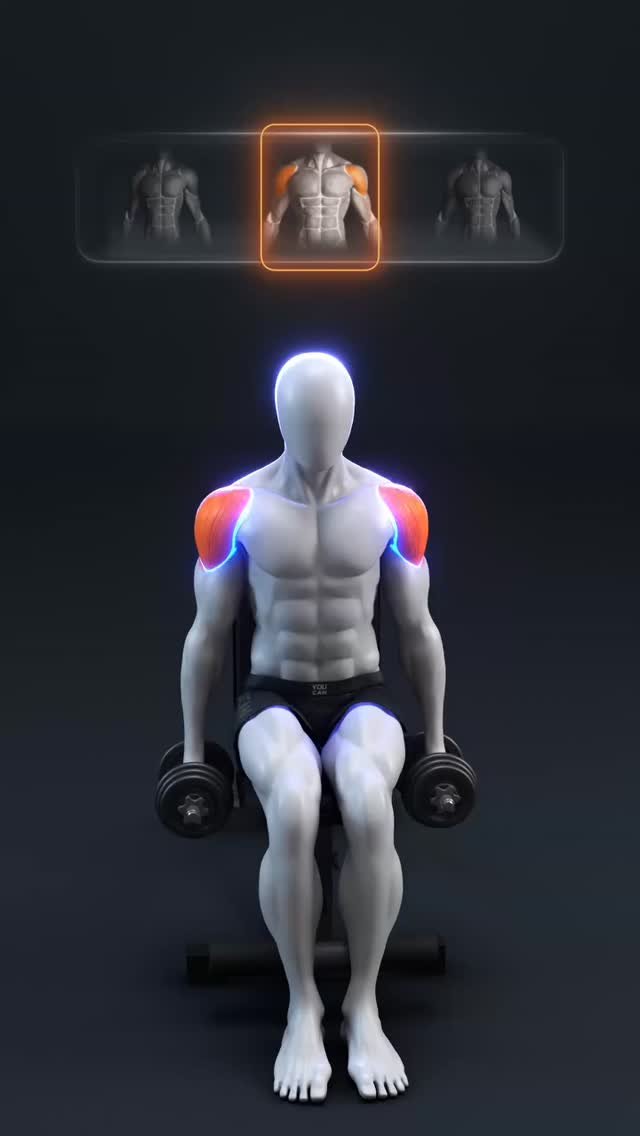 appyoucan 게시물 이미지: 💪 3D Shoulders Start Here — Front. Side. Back. All