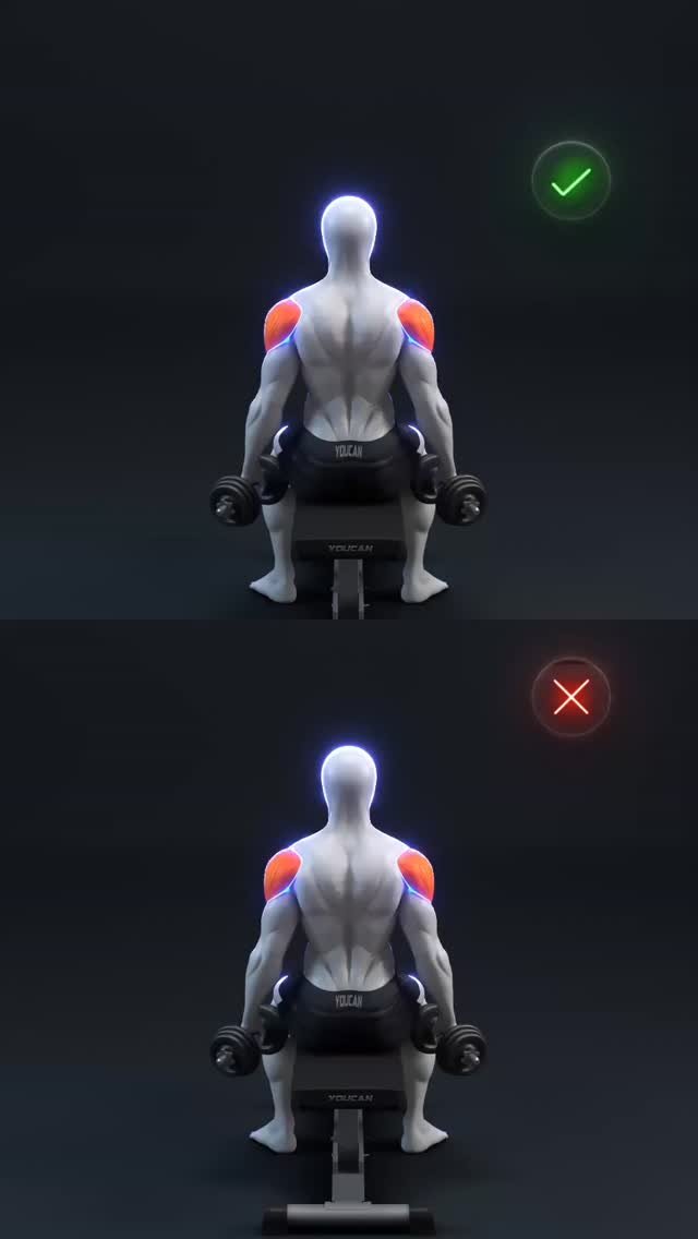 appyoucan 게시물 이미지: 💪✅ The Right Way To Perform Lateral Raises