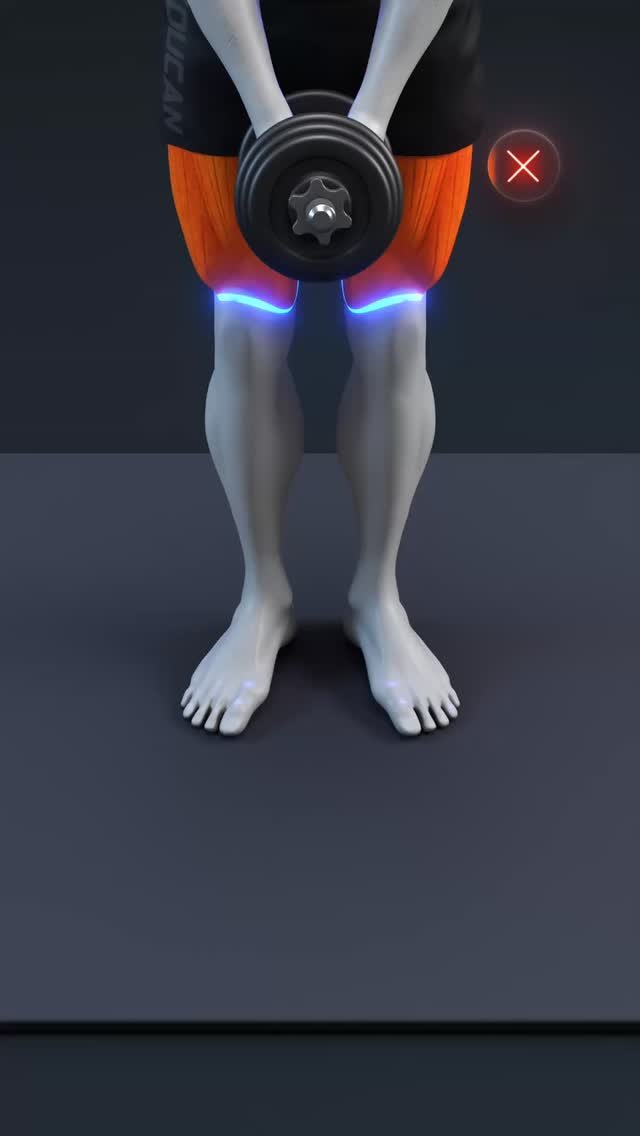 appyoucan 게시물 이미지: 🍑 Dumbbell Sumo Squat — Target Glutes the Right Way
