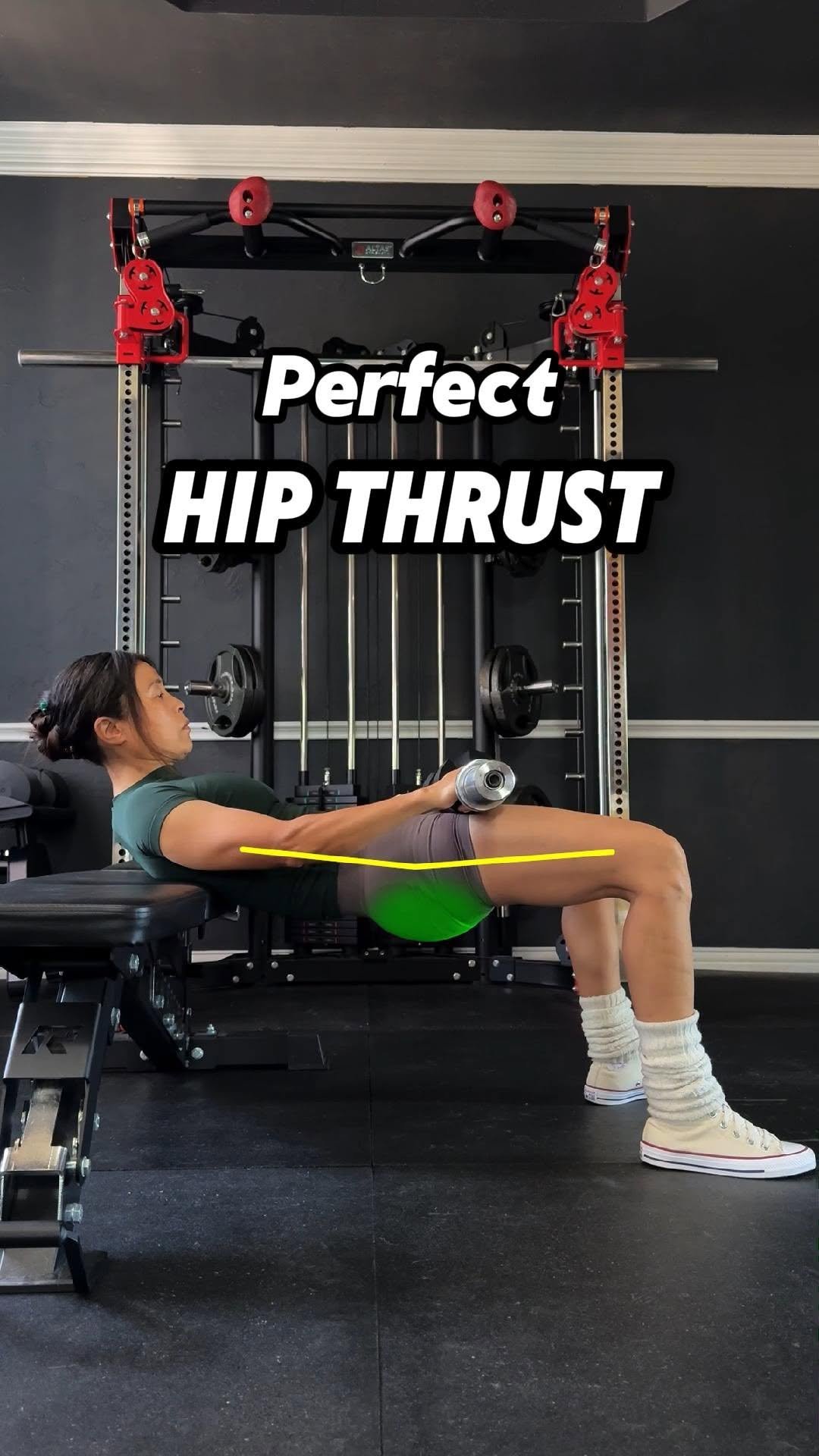 arielyu.fit 게시물 이미지: Hip Thrust Tips:

1. Support Position: Ensure...