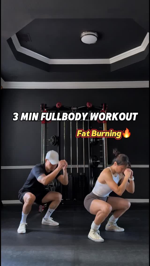 arielyu.fit 게시물 이미지: 3-minute full body workout.
Just press play...