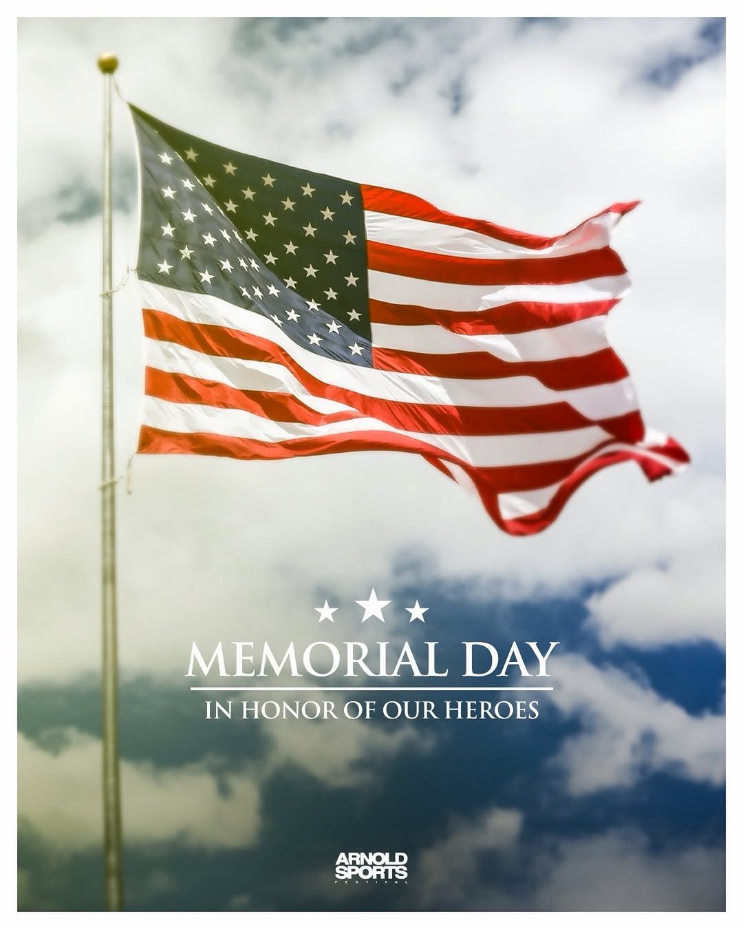 arnoldsports 게시물 이미지: Today and every day, we honor and remember...