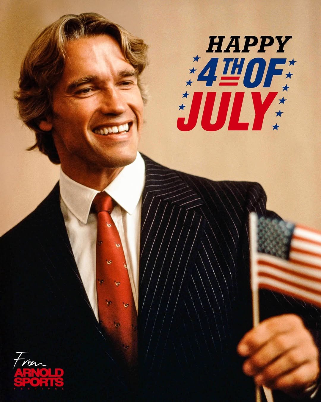 arnoldsports 게시물 이미지: Happy Independence Day! Wishing everyone a...
