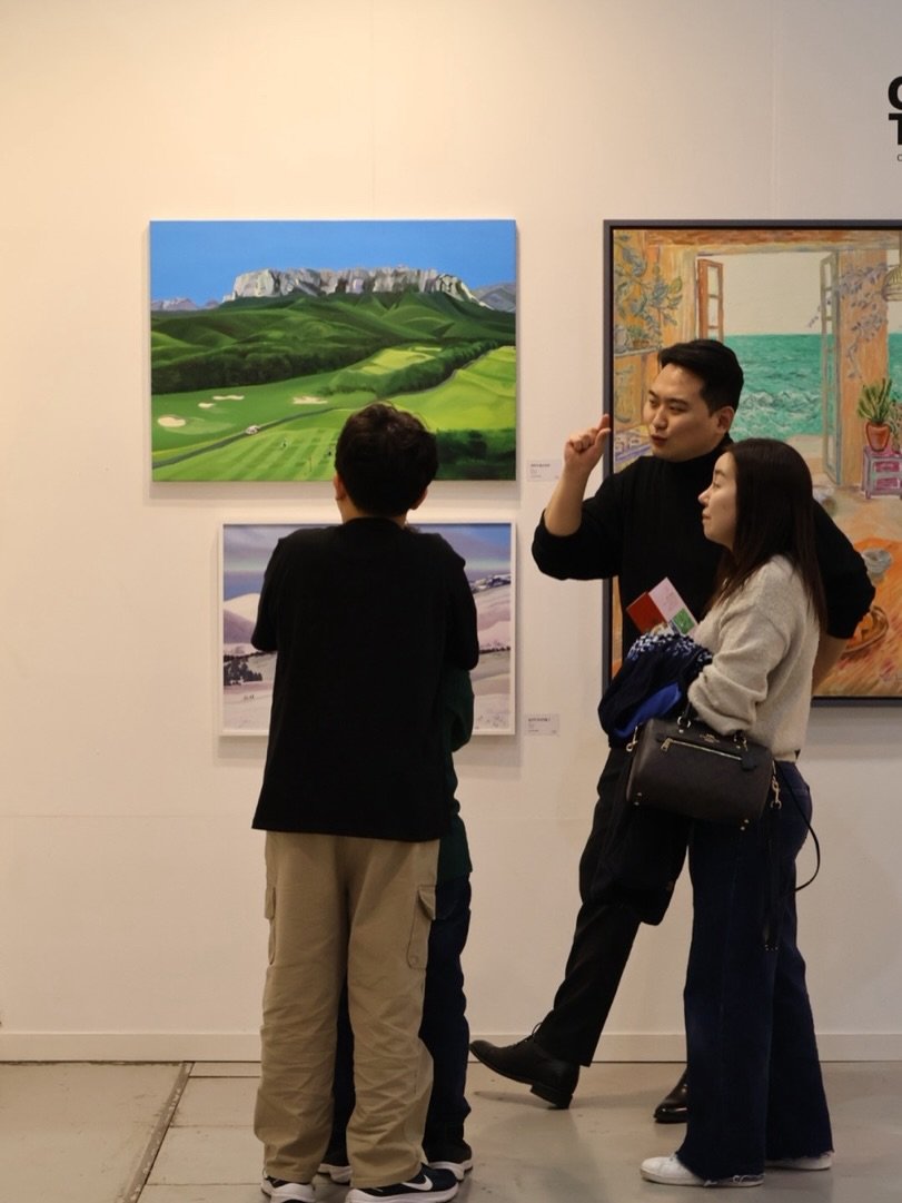 Photo shared by ARTEWITH on December 26, 2025 tagging @yujinl_art, @ihyiseung640, @choihyesoog, and @jaycho_h. May be art of one or more people and text.