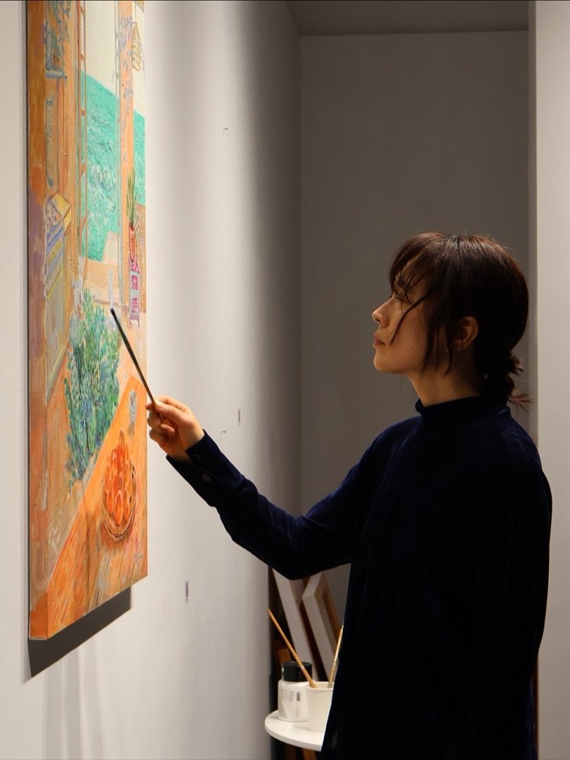 Photo shared by ARTEWITH on November 06, 2025 tagging @yujinl_art, and @exhibition_artewith. May be art of map and text.