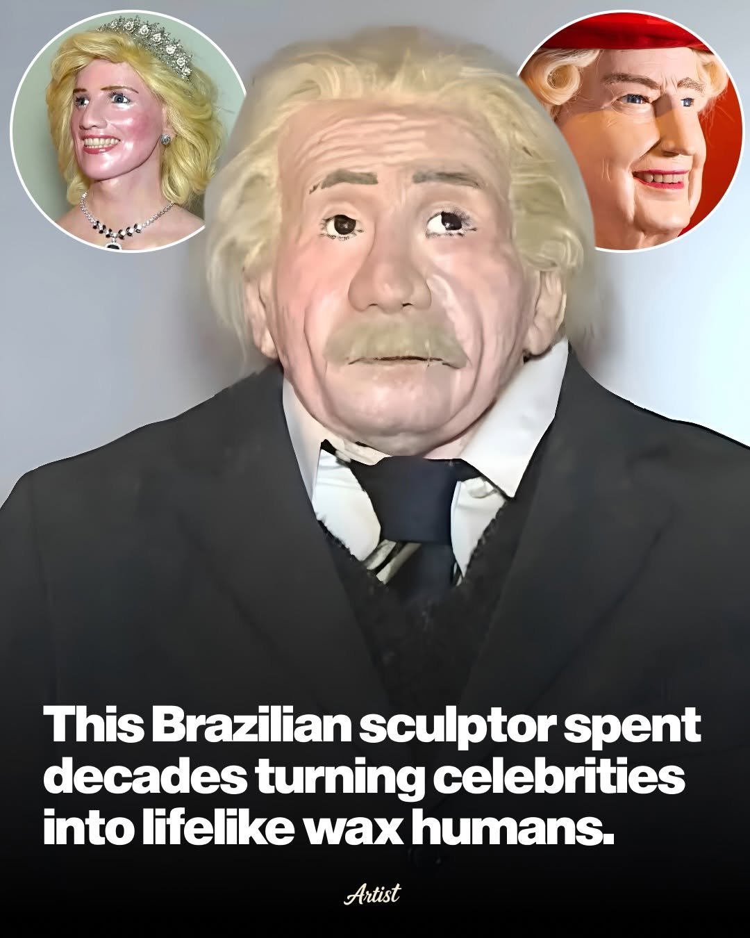artist 게시물 이미지: Brazilian sculptor Arlindo Armacollo became...