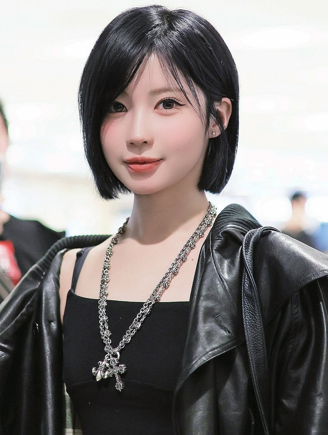 Photo shared by BABYMONSTER ASA (아사) FANPAGE on February 21, 2026 tagging @babymonster_ygofficial, and @babymonster_ygs. May be an image of one or more people, bangs, doll and text.