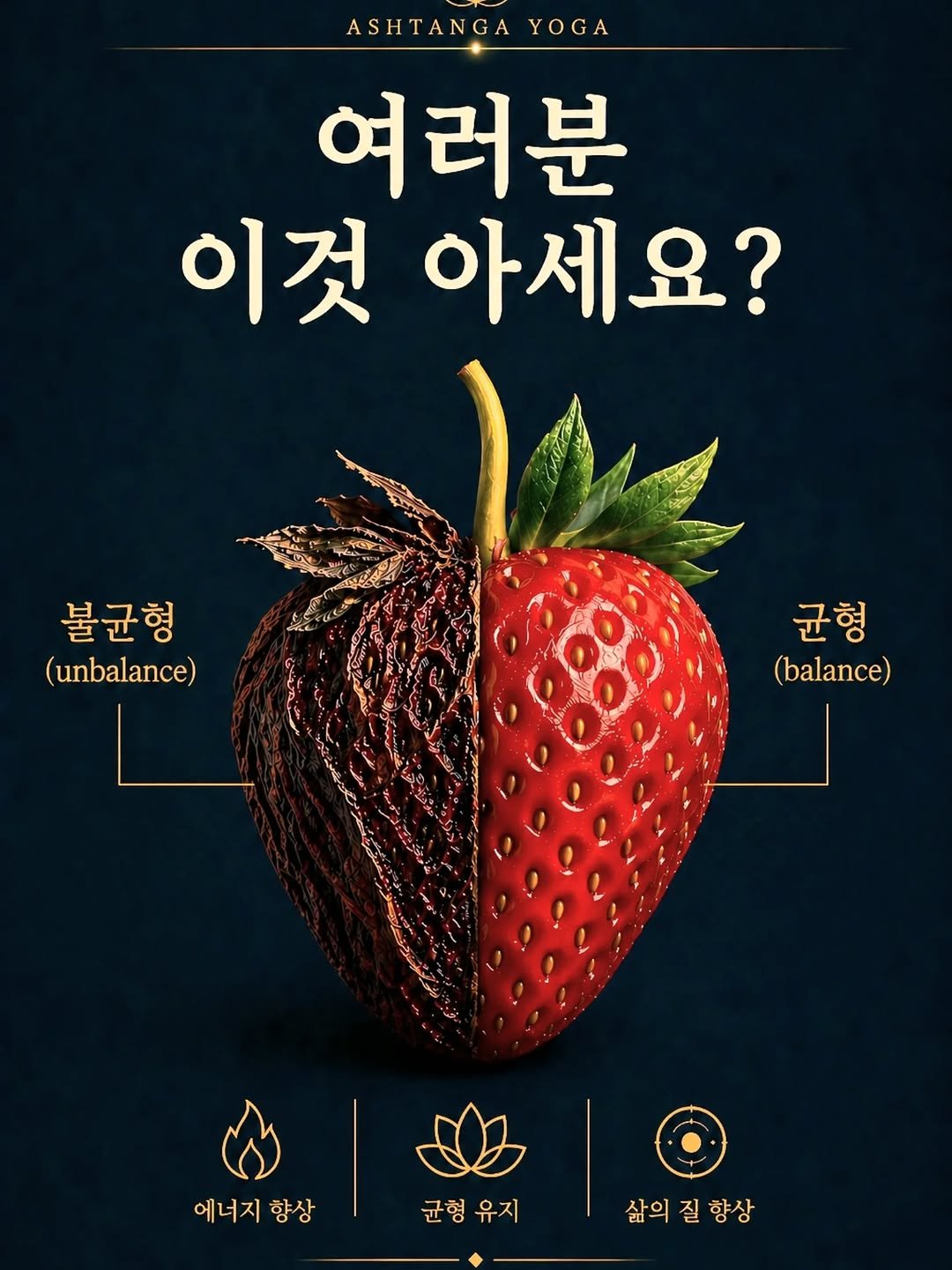 ashtangayoga_korea 게시물 이미지: 🙏

*~ 아쉬탕가 요가 구조도 – 본질은 흐름이다

우리의 몸은 늘 두 방향...