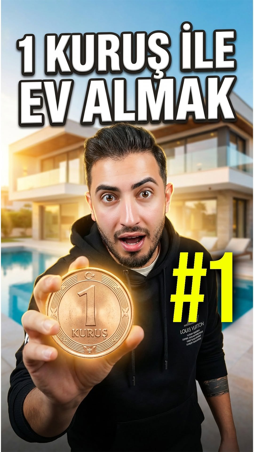 asitmen 게시물 이미지: 1 KURUŞ İLE EVİMİZİ ALIYORUM 💍❤️ | Bölüm...