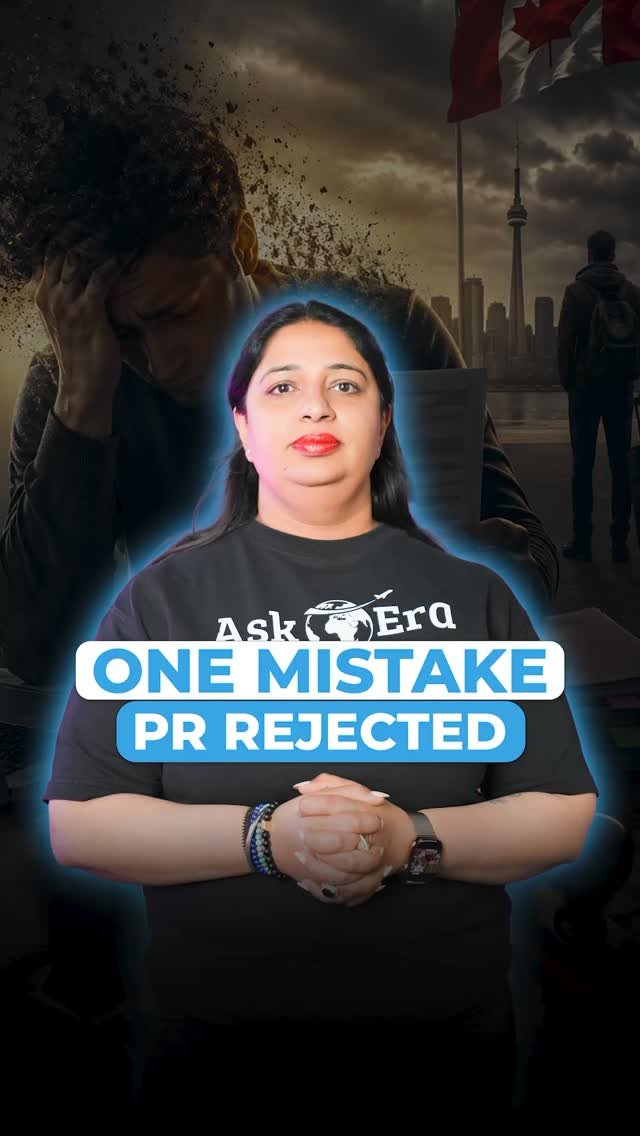 ask_era_immigration 게시물 이미지: One small mistake can put your Canada PR dream...