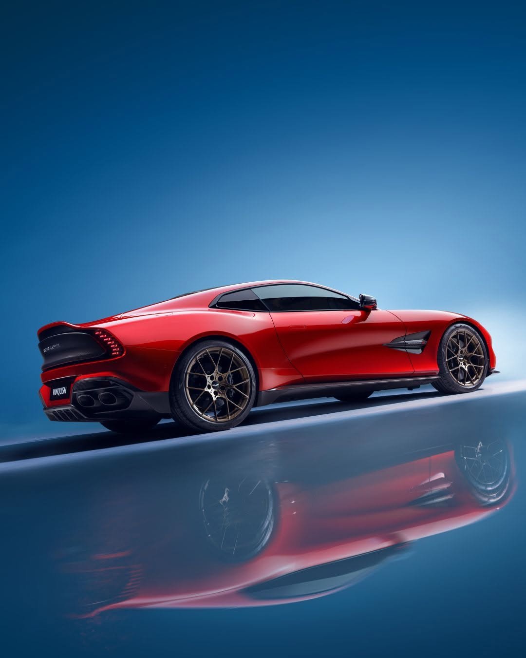 Photo by Aston Martin on January 06, 2026. May be an image of car, wheel and text.