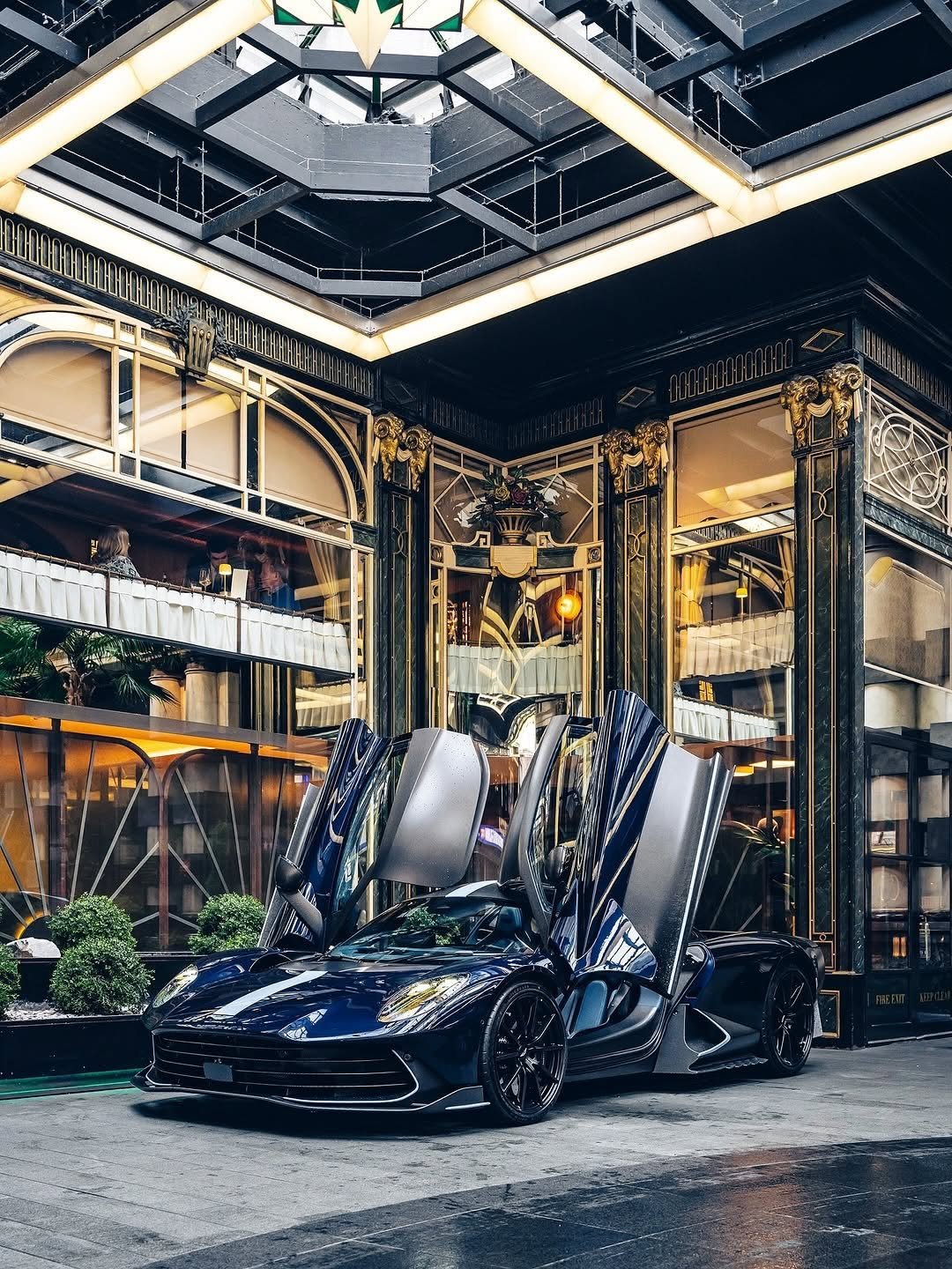 Photo by Aston Martin on February 22, 2026. May be an image of car and text.