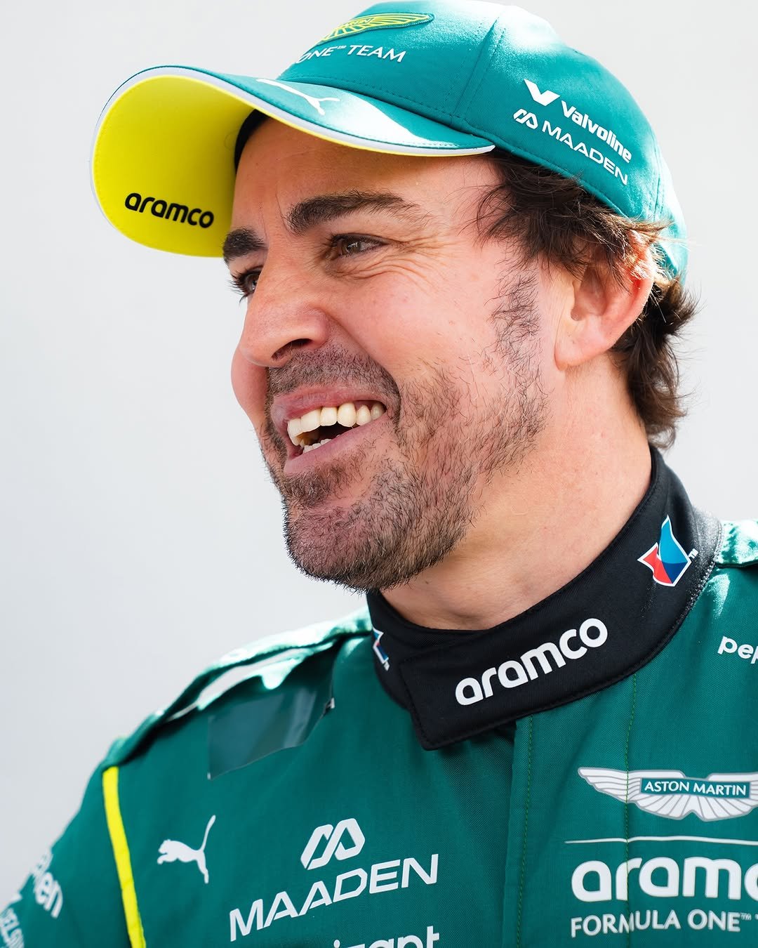 astonmartinf1 게시물 이미지: Husein gets the thumbs up from Fernando in...