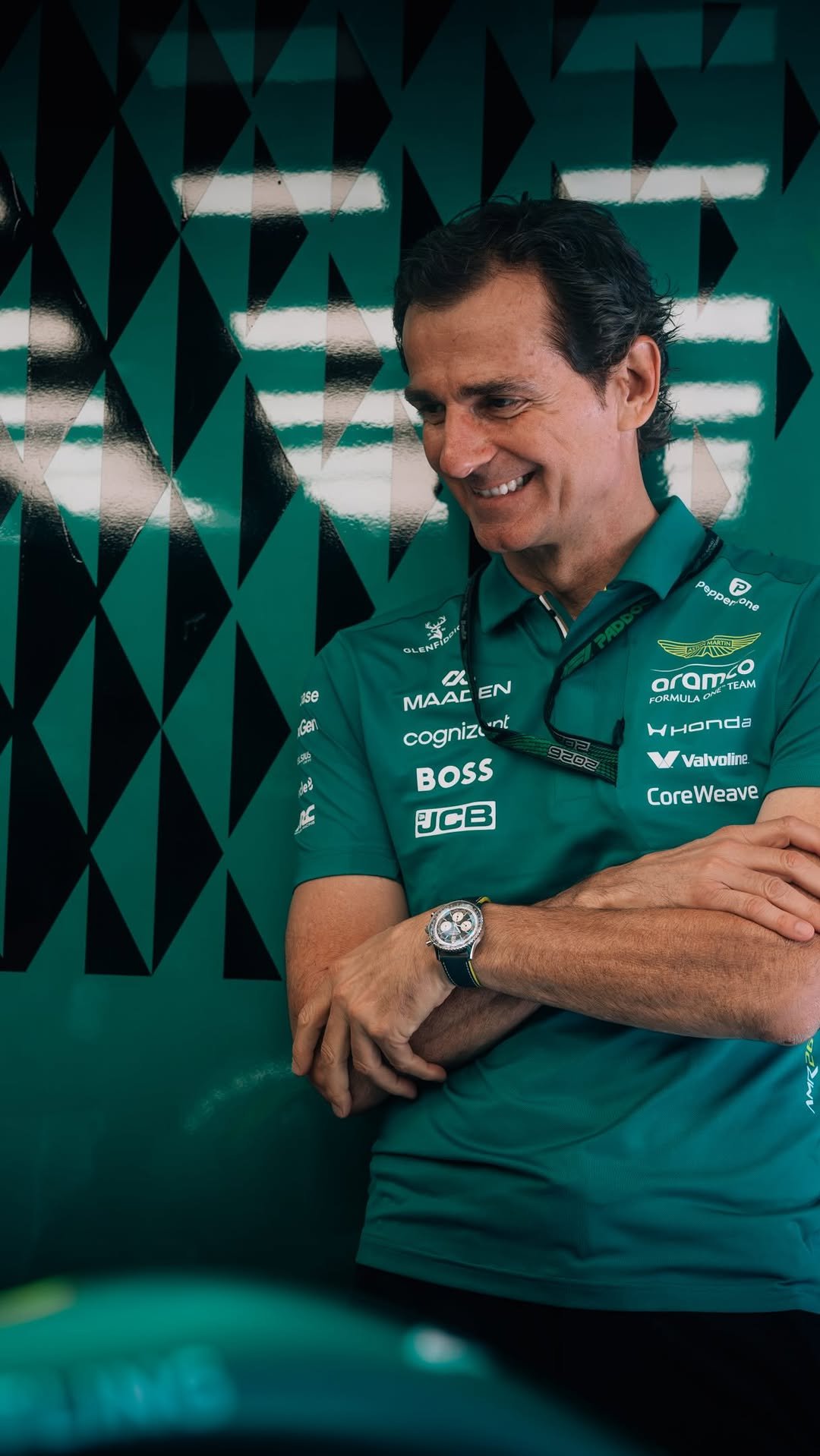 astonmartinf1 게시물 이미지: Building momentum.

@pedrodelarosa_oficial...