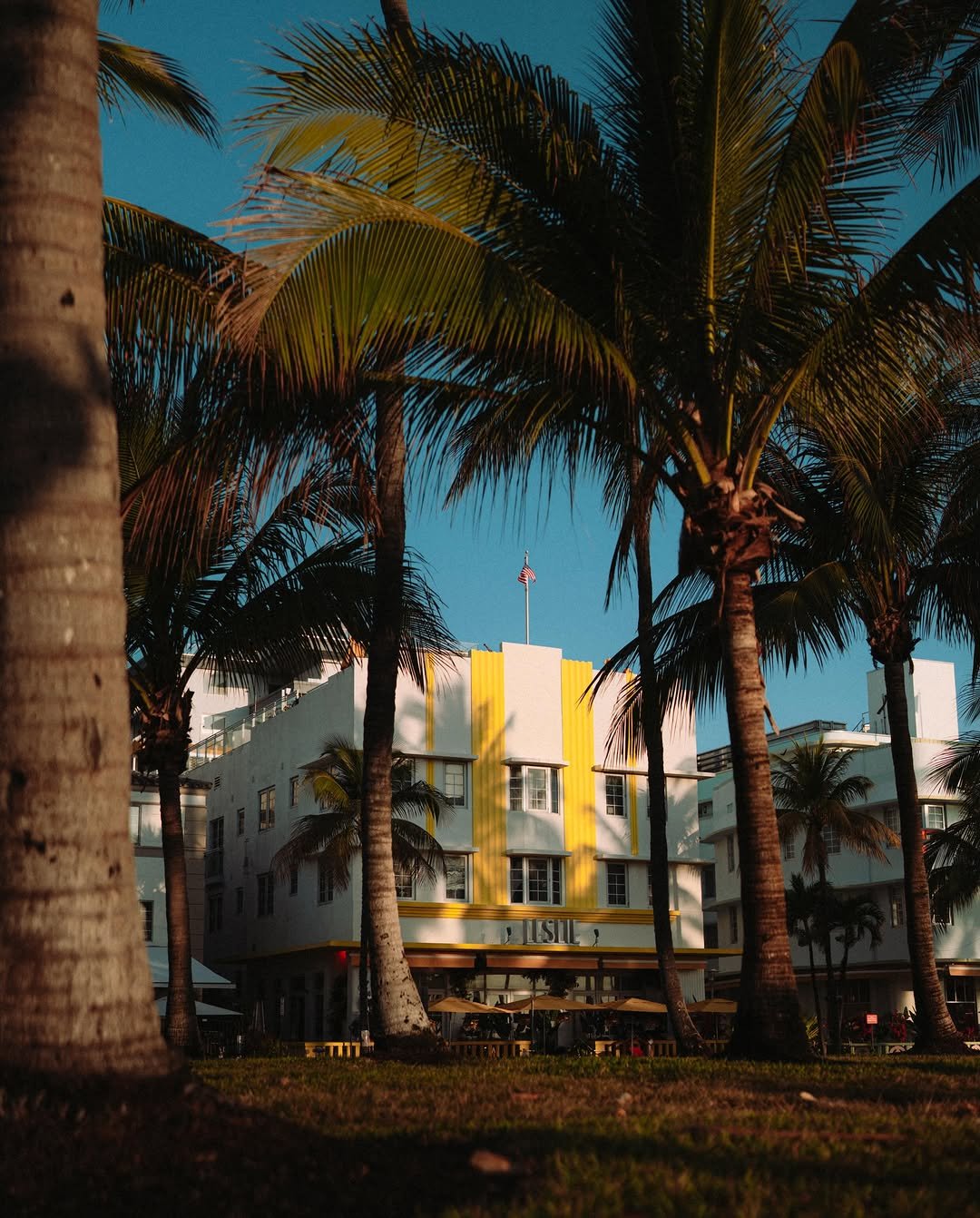 Photo by Aston Martin Aramco Formula One™ Team on April 28, 2026. May be an image of buildings, palm trees and text.