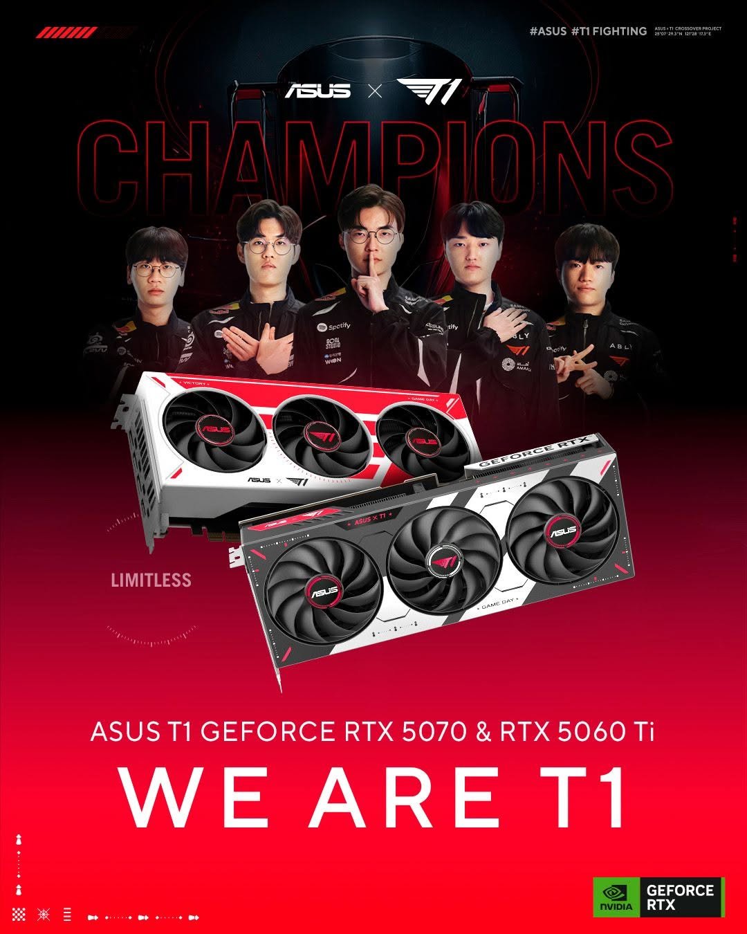 asus 게시물 이미지: A champion’s mindset. A champion’s graphics...