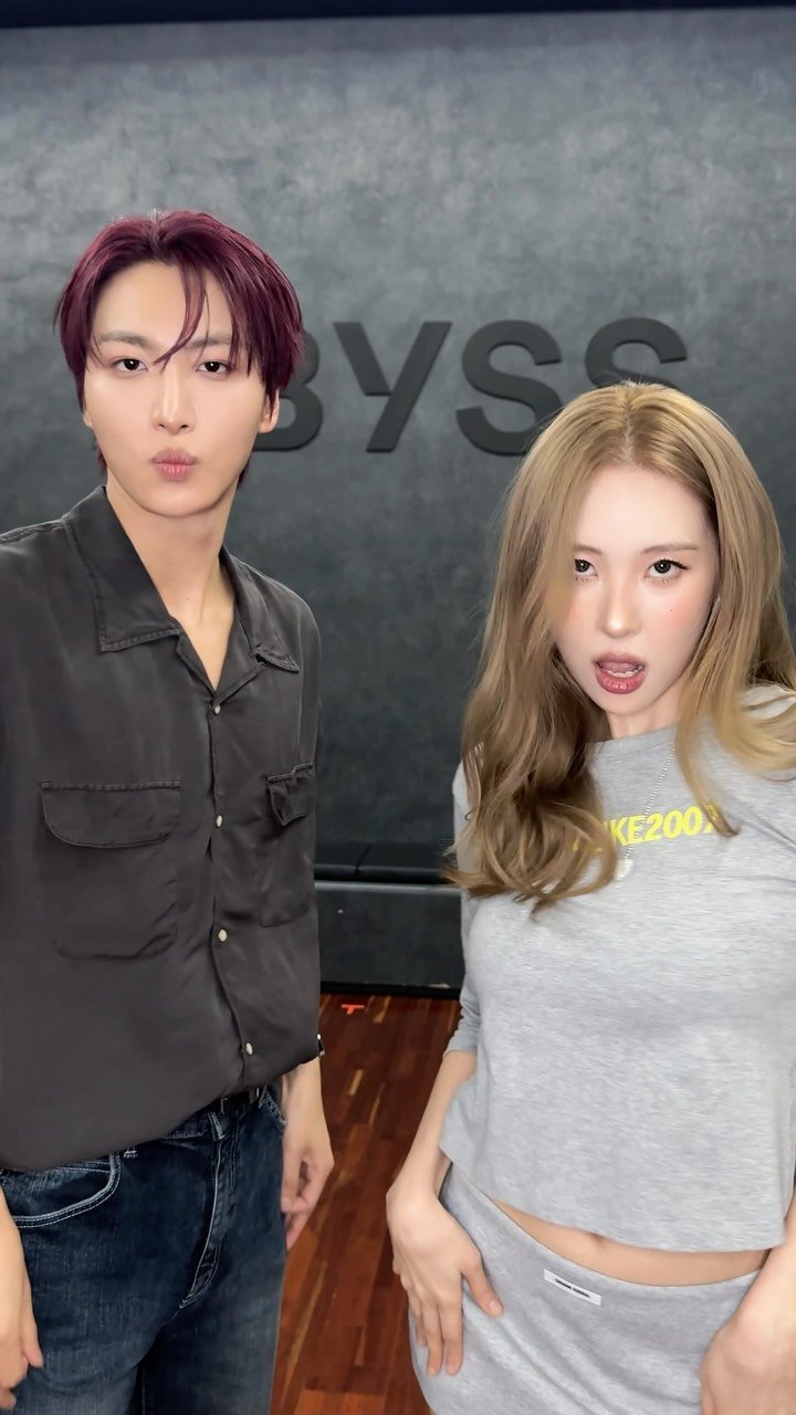ateez_official_ 게시물 이미지: 👎 #BAD with 선미 선배님👍

#선미 @miyayeah...