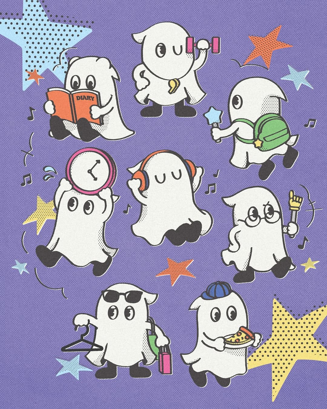 Photo by ATEEZ(에이티즈) on April 24, 2026. May be pop art of text that says 'DIARY Ouloi * Uu'.