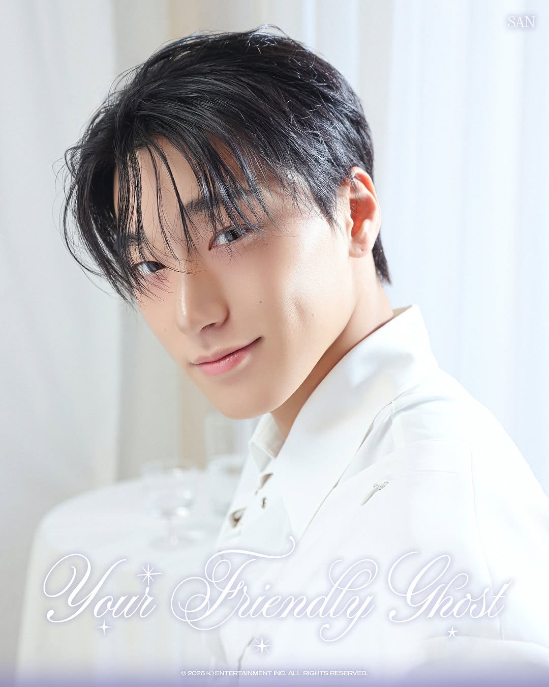 Photo by ATEEZ(에이티즈) on April 25, 2026. May be an image of one or more people, bangs, poster, magazine and text.