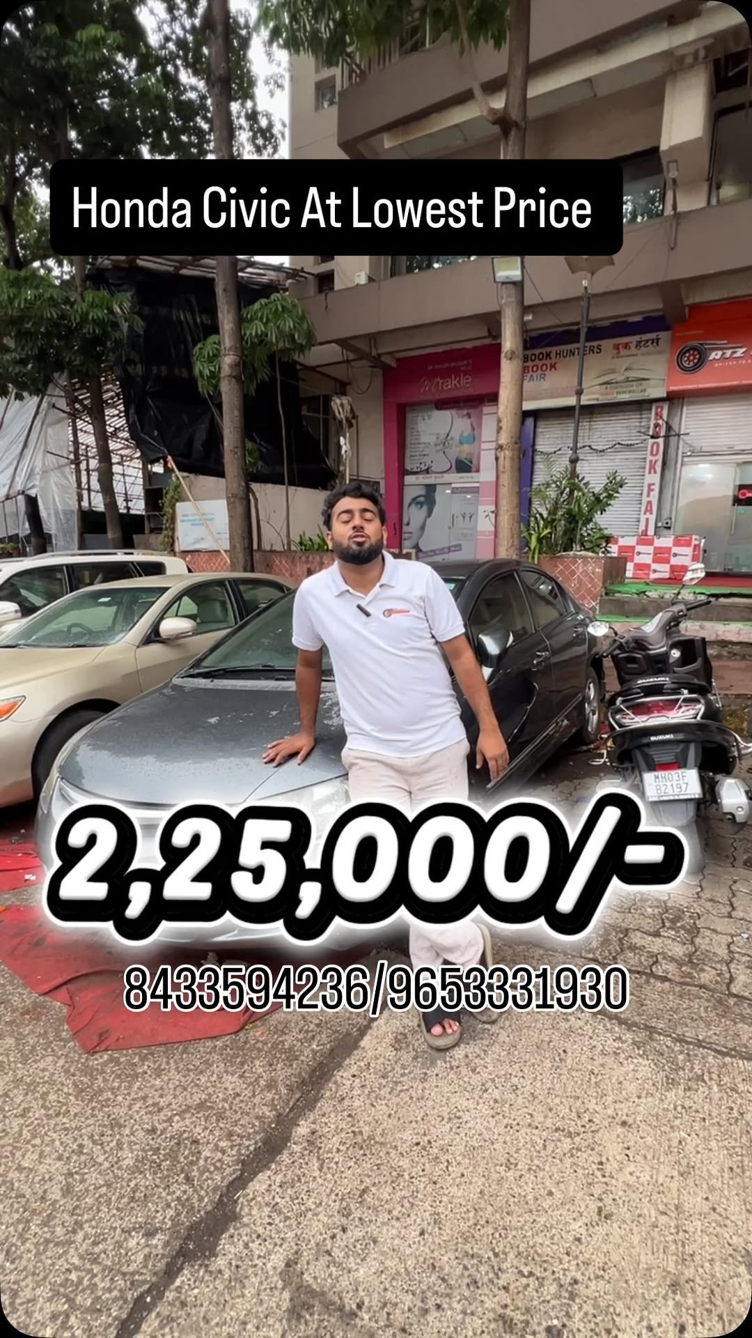 atz_cars_ 게시물 이미지: Honda Civic At Lowest Price 

Location - Shop...