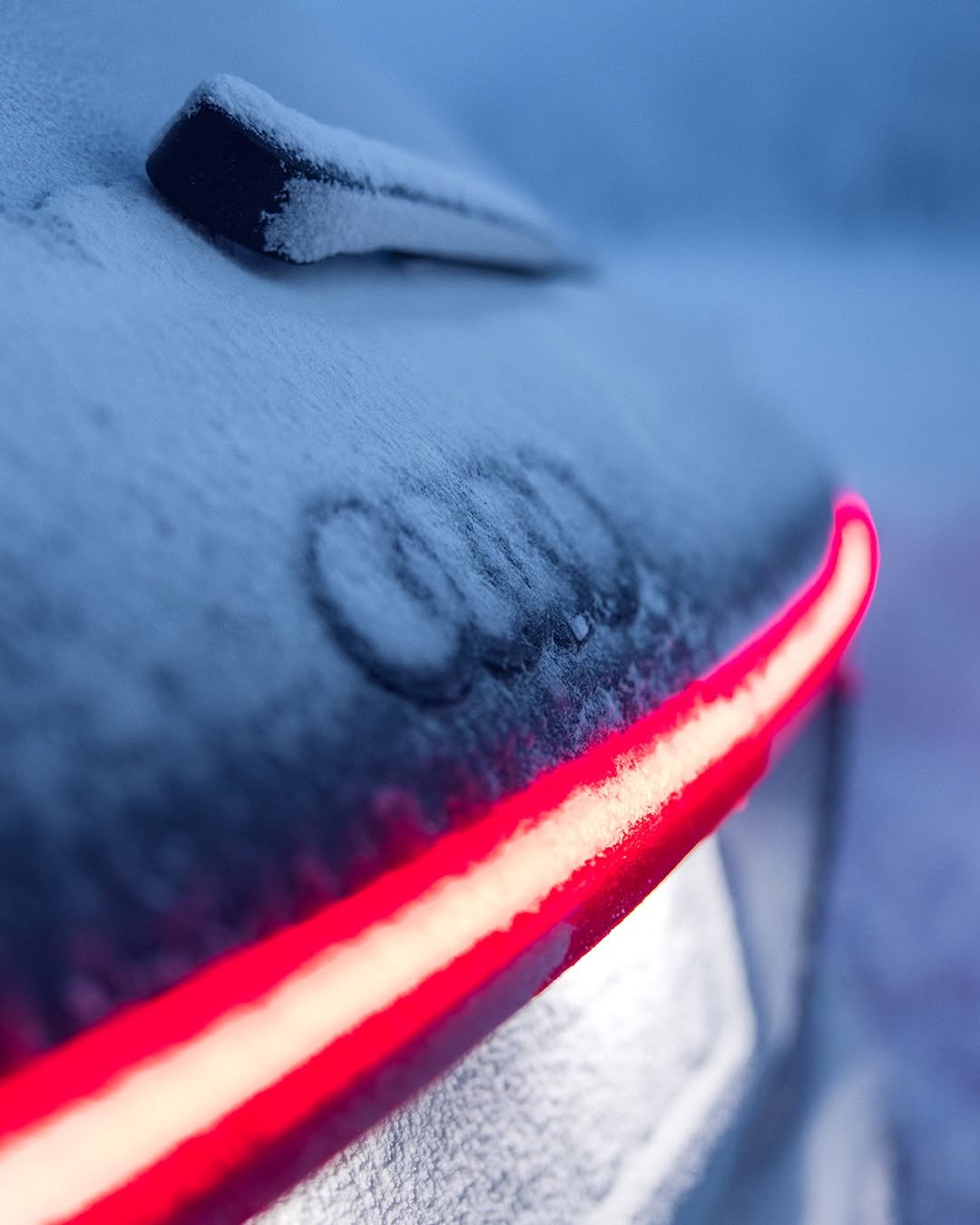 Photo by Audi on December 28, 2025. May be an image of car, arctic, snow and text.