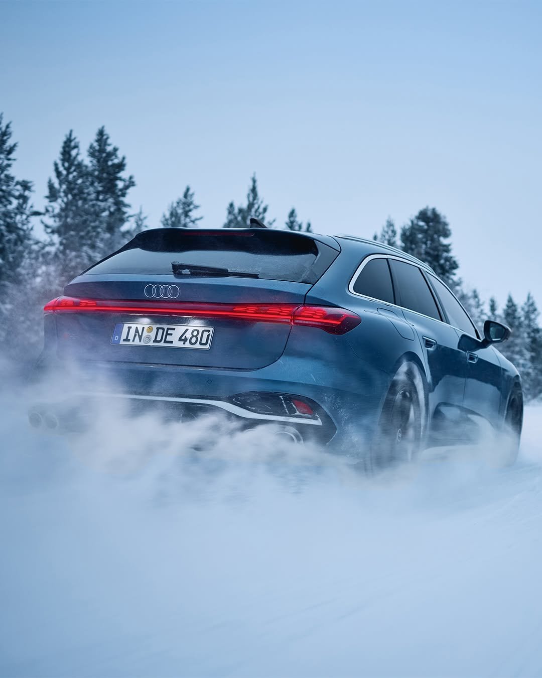 Photo by Audi on January 05, 2026. May be an image of car, wheel, road and text that says 'a IN:DE DE480 480 IN DE'.