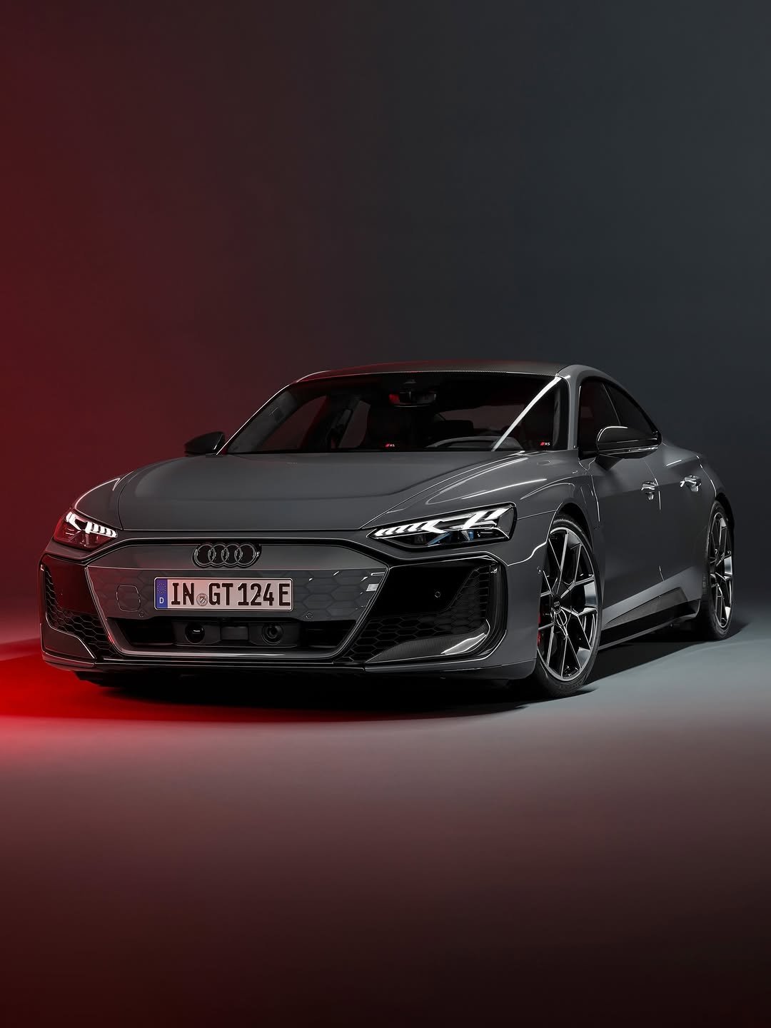 Photo by Audi Sport on January 14, 2026. May be an image of sedan, wheel and text that says '40 U IN-GT124E'.