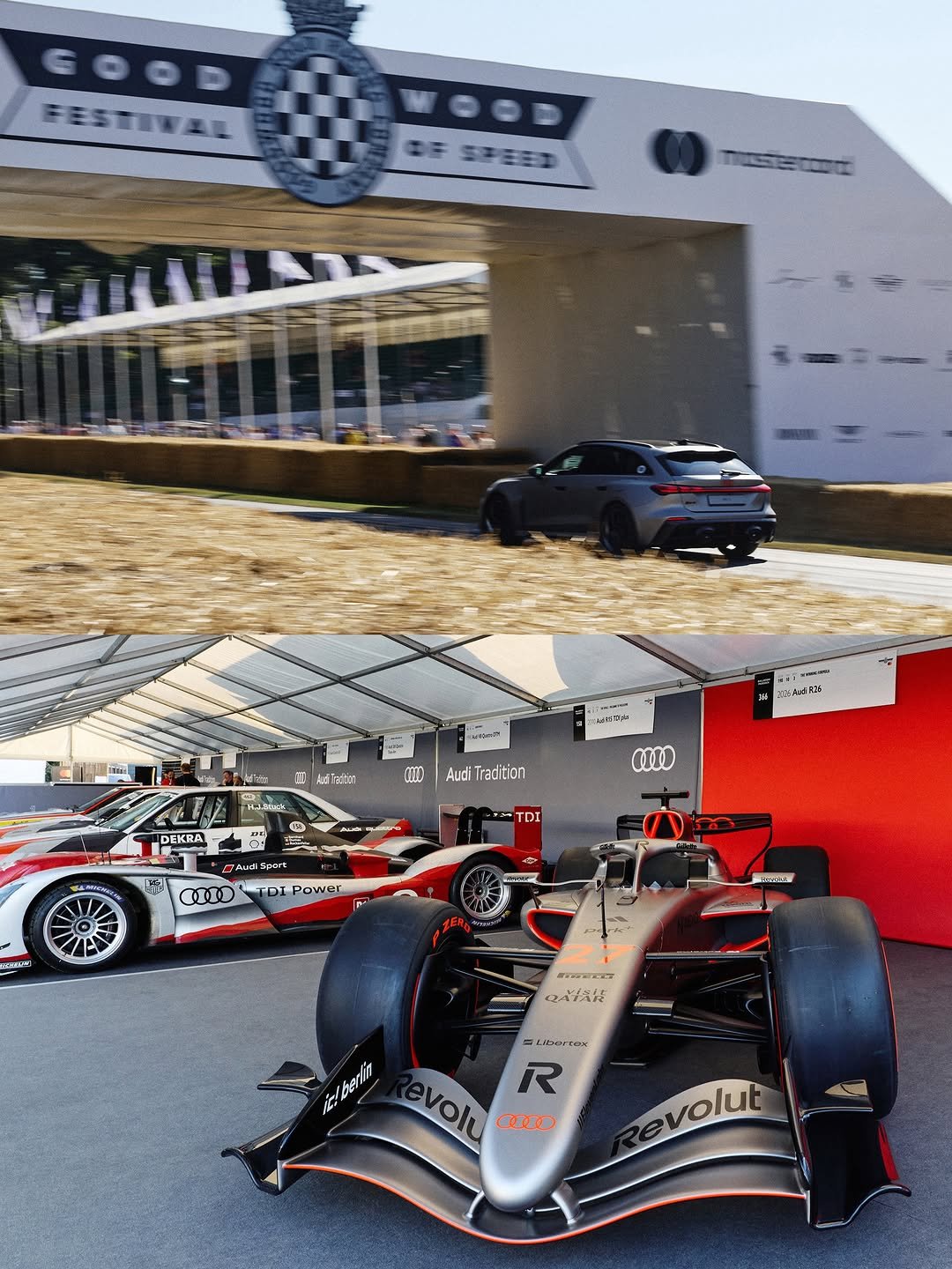 audisport 게시물 이미지: Another year, another packed @fosgoodwood...