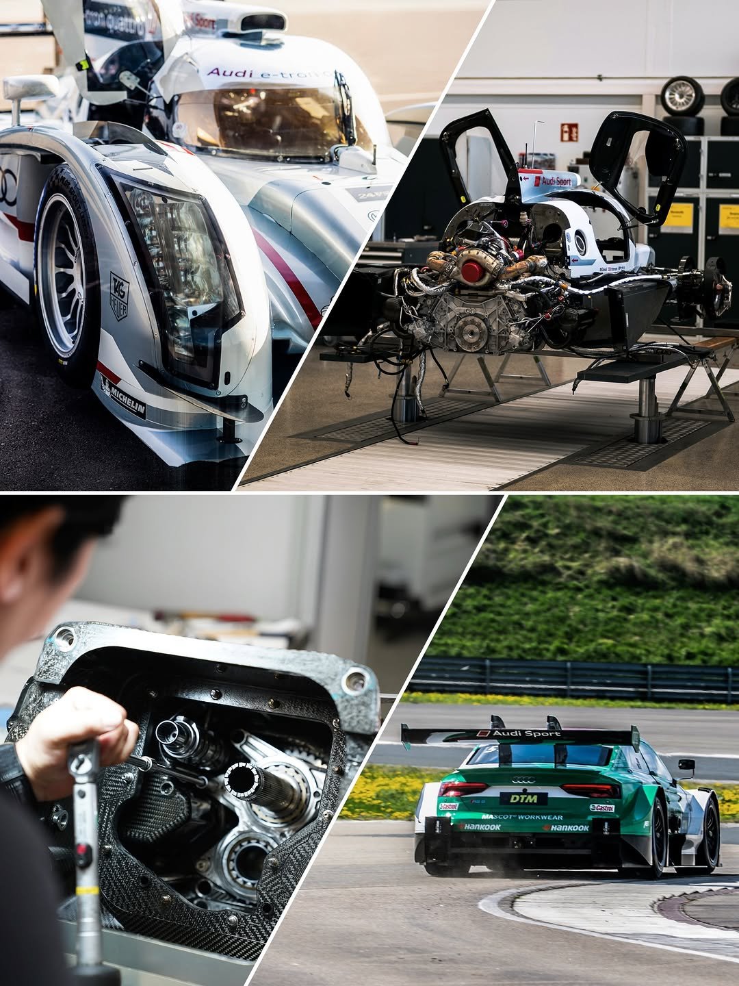 Photo by Audi Sport on April 22, 2026. May be an image of racing vehicles, race car and text.