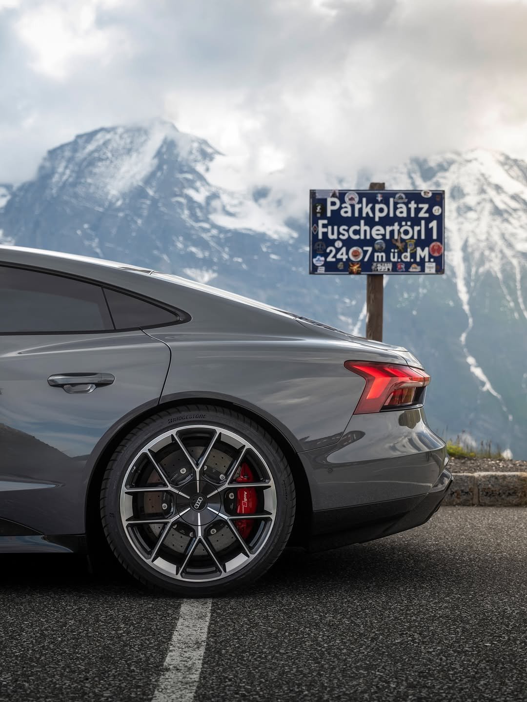 Photo by Audi Sport on December 01, 2025. May be an image of car, wheel, road and text.