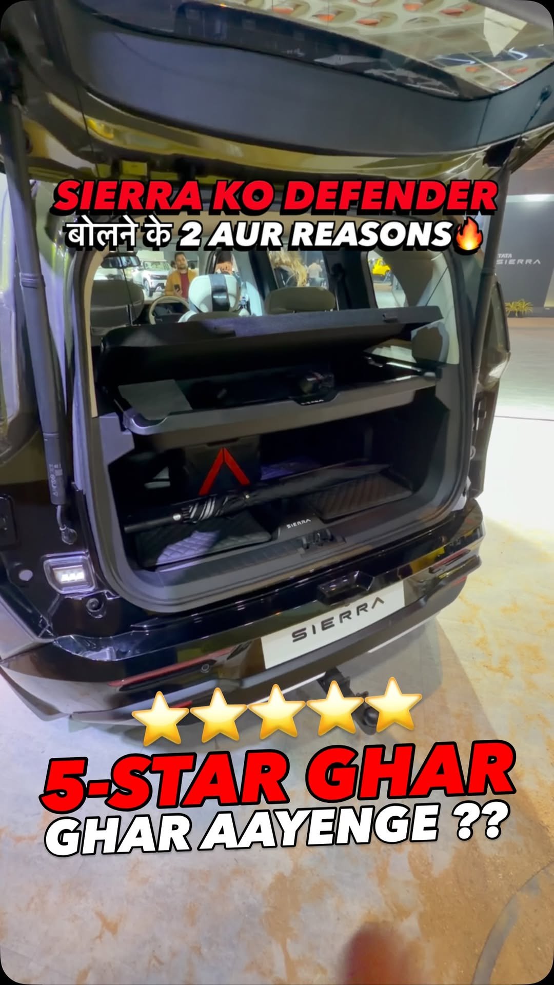 autojournal_india 게시물 이미지: “SIERRA में DEFENDER जैसा दम, 5-STAR की...