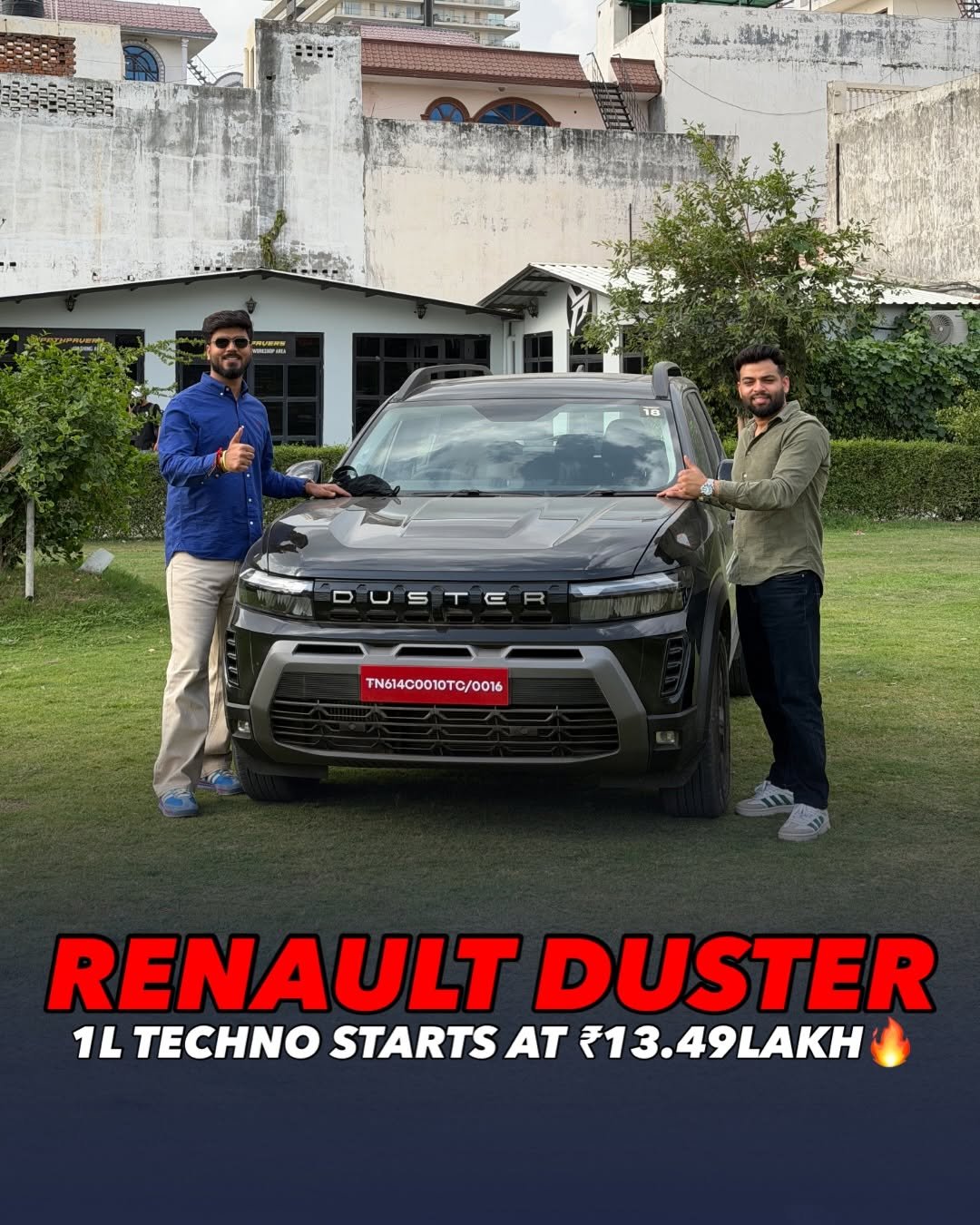 autojournal_india 게시물 이미지: RENAULT DUSTER🔥BLACK BEAST: MOST VALUE FOR...