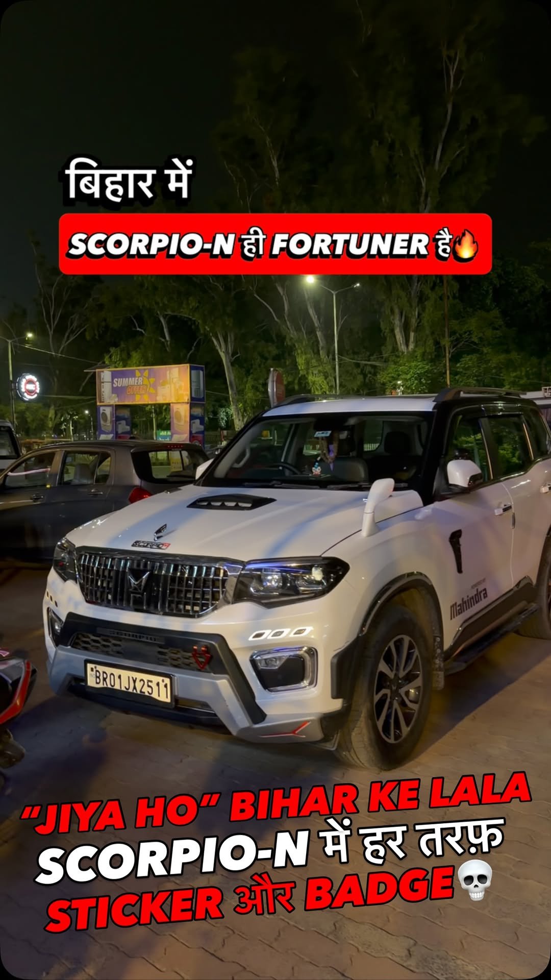 autojournal_india 게시물 이미지: “बिहार में SCORPION ही FORTUNER है🔥KIA GT-LINE...