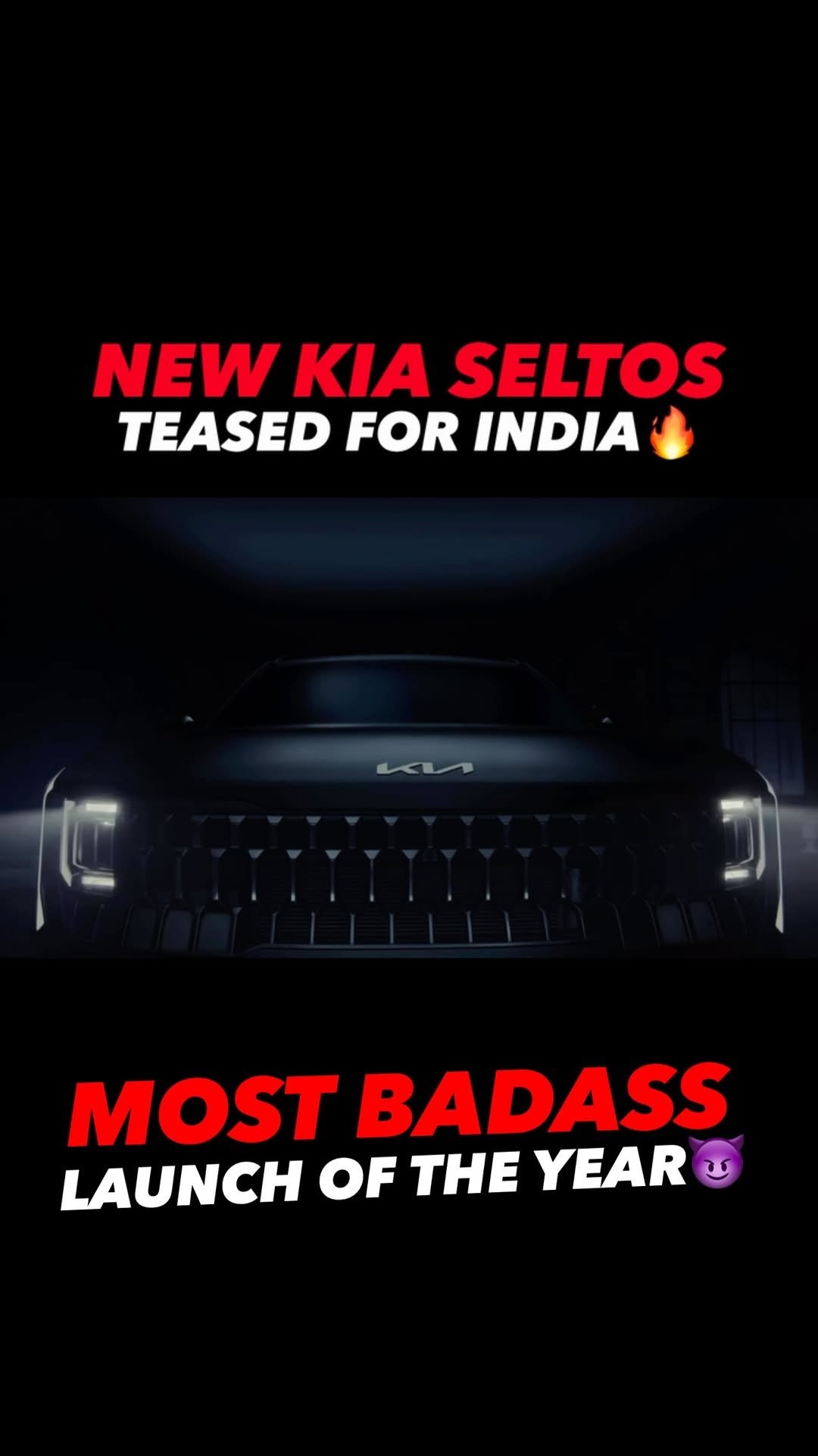autojournal_india 게시물 이미지: “NEW KIA SELTOS 2025🔥 BADASS RETURNS😈” NEW KIA...
