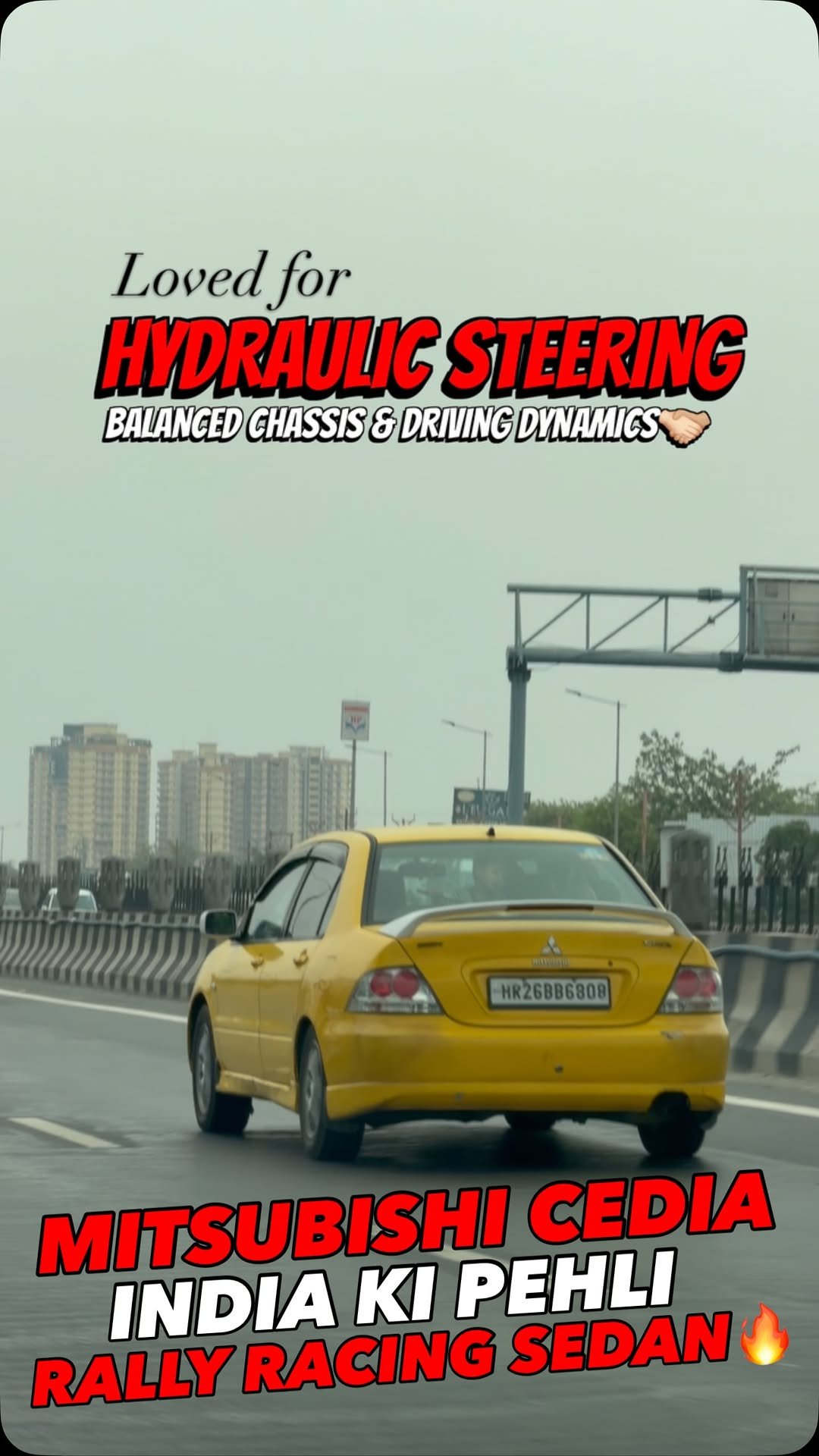 autojournal_india 게시물 이미지: “INDIA की पहली RALLY RACE SEDAN🔥MITSUBISHI...
