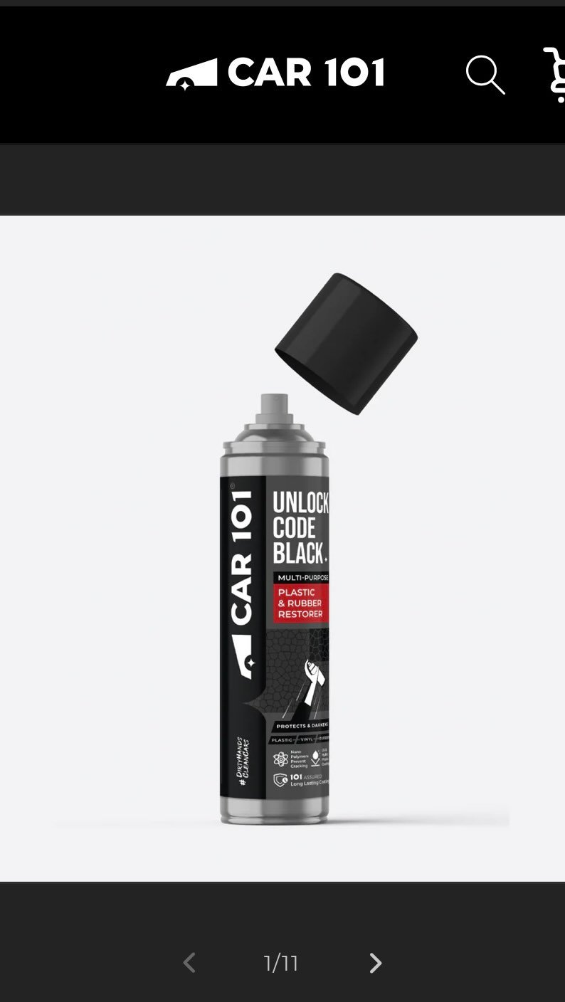 autoreview46 게시물 이미지: CAR101 Tyre & Trim Restorer Spray Coating |...