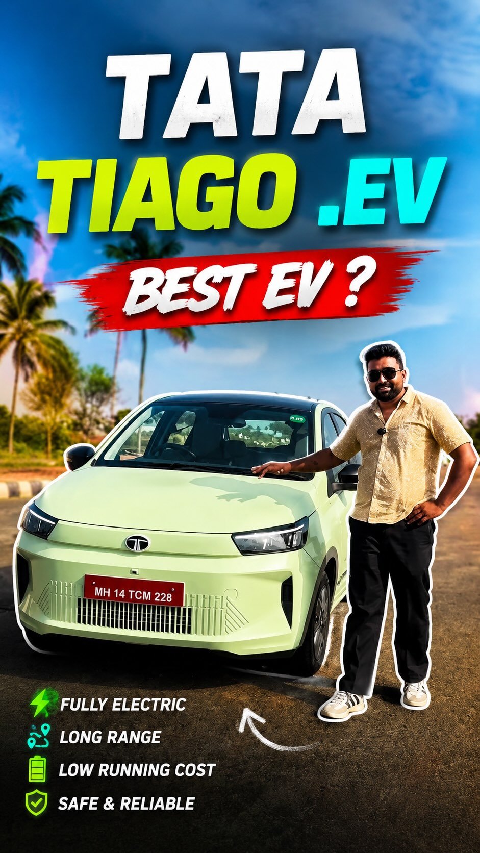 autoreview46 게시물 이미지: ⚡ Tata Tiago.ev – India ki budget friendly...