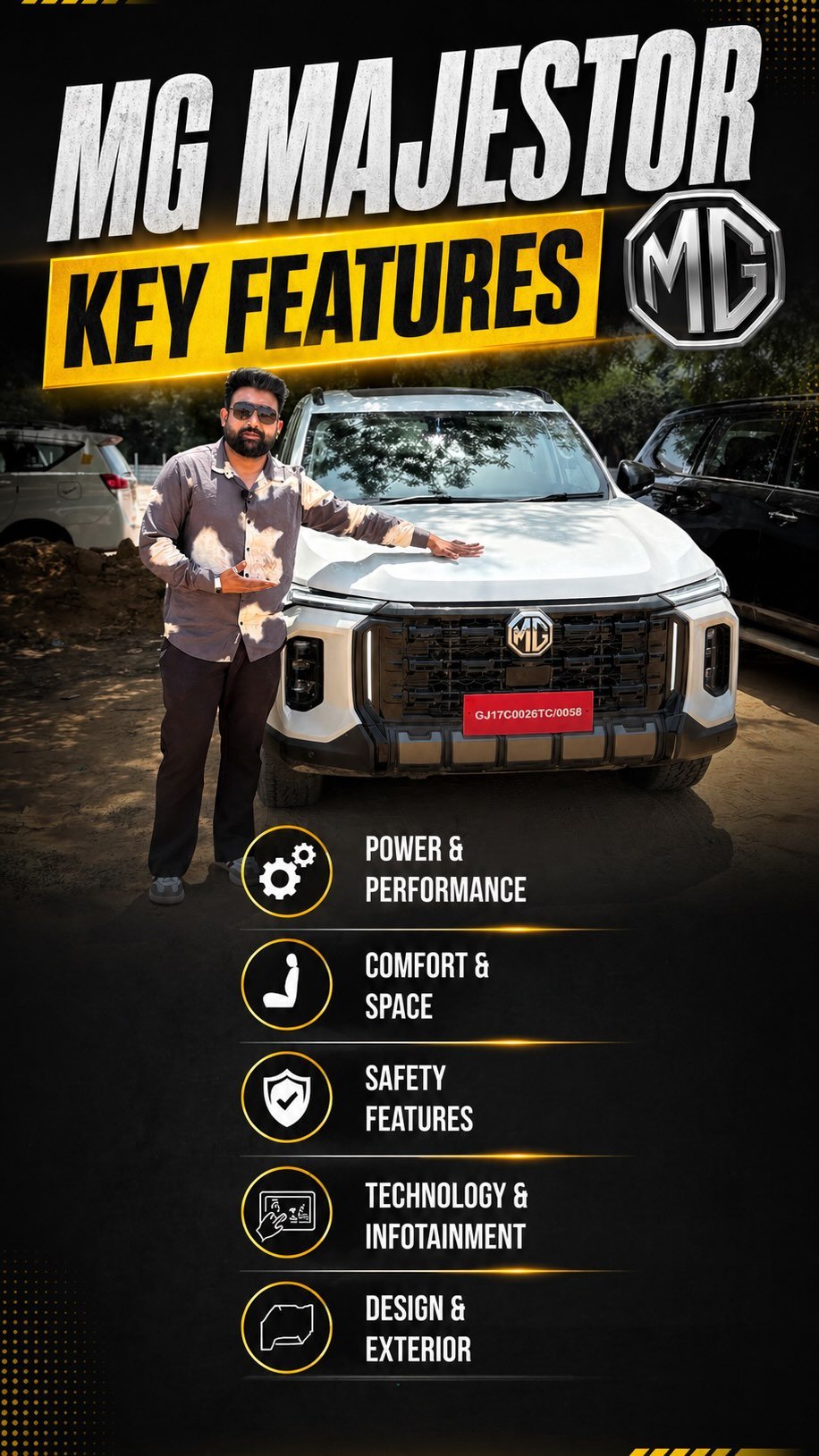 autoreview46 게시물 이미지: MG MAJESTOR – KEY FEATURES 🔥
* MG MAJESTOR:...