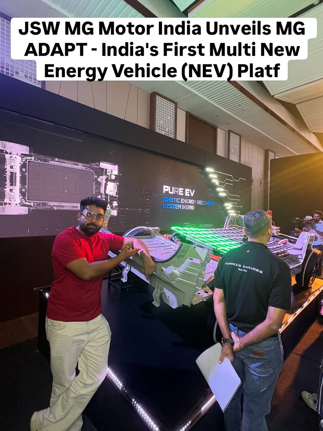 autoreview46 게시물 이미지: JSW MG Motor India Unveils MG ADAPT - India’s...