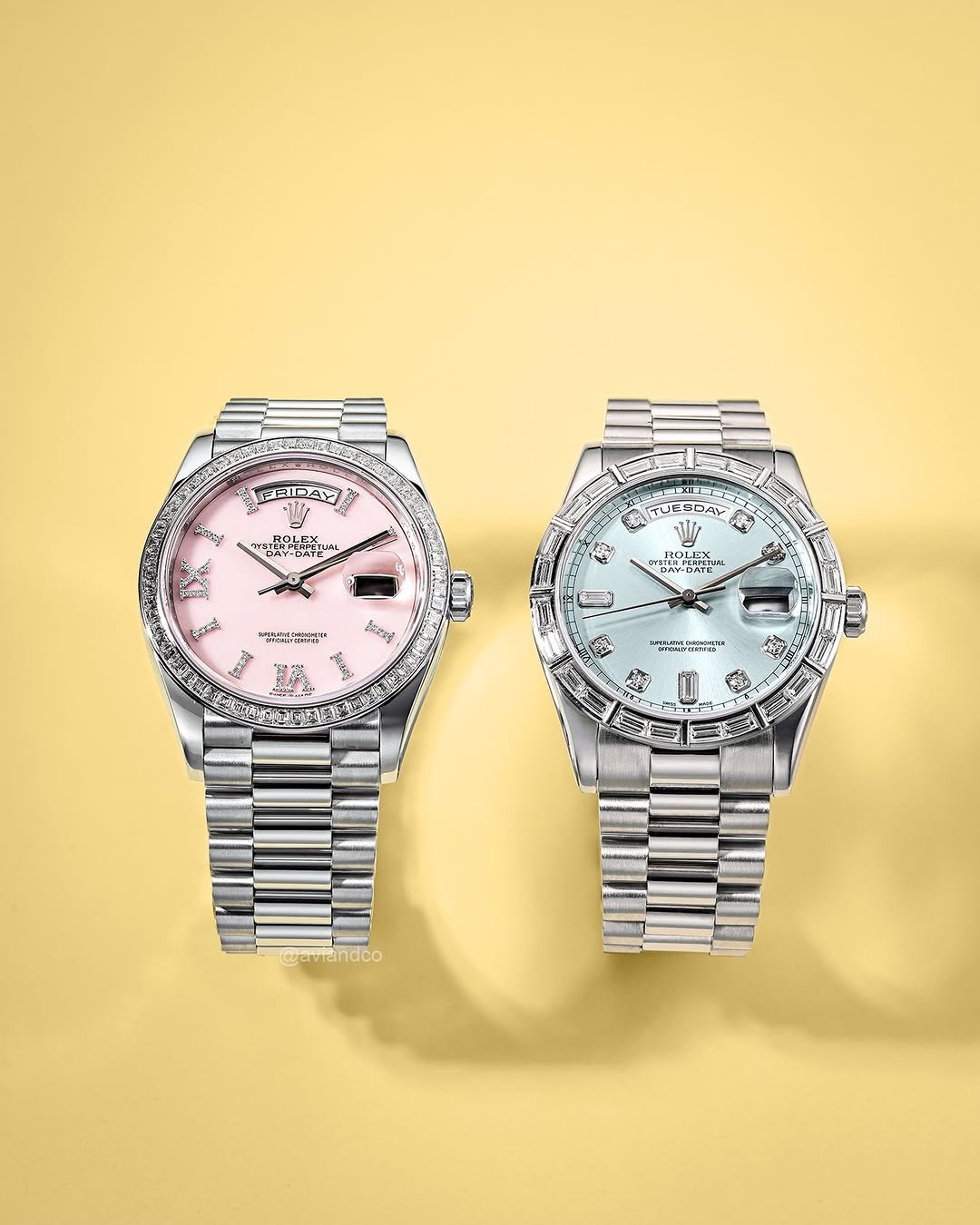 aviandco 게시물 이미지: Where the Day-Date meets high jewelry. ✨

This...